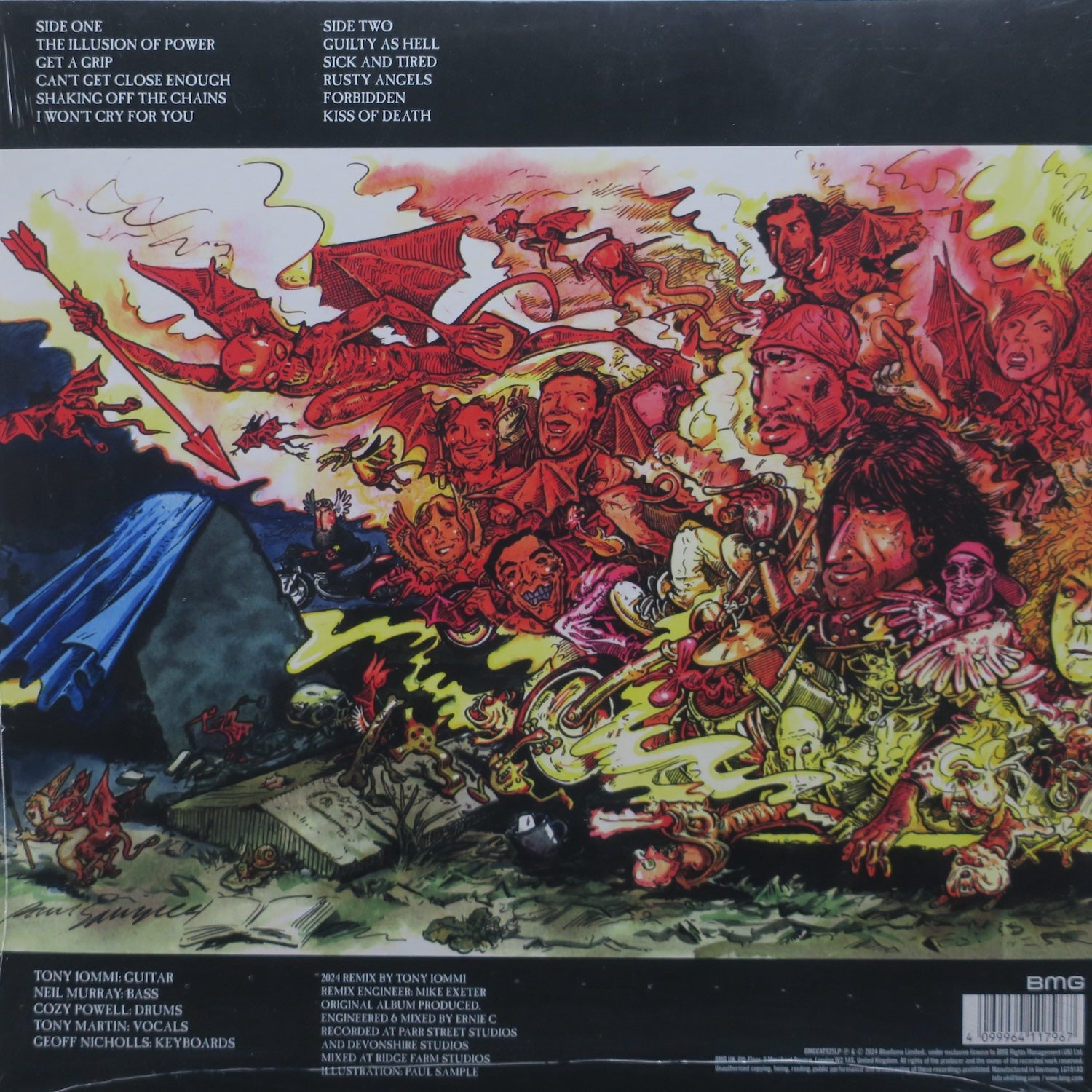 BLACK SABBATH 'Forbidden' Limited Edition Clear Vinyl LP Record | Heavy Metal Music Collectible | Perfect for Audiophiles & Music Enthusiasts