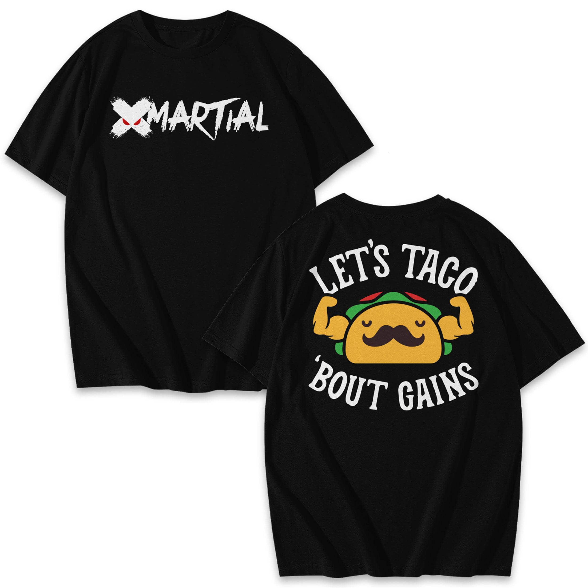 Let's Taco T-Shirts & Hoodies - Funny Mexican Food Graphic Tees for Men & Women - Perfect for Cinco de Mayo, Taco Tuesday & Mexican Food Lovers