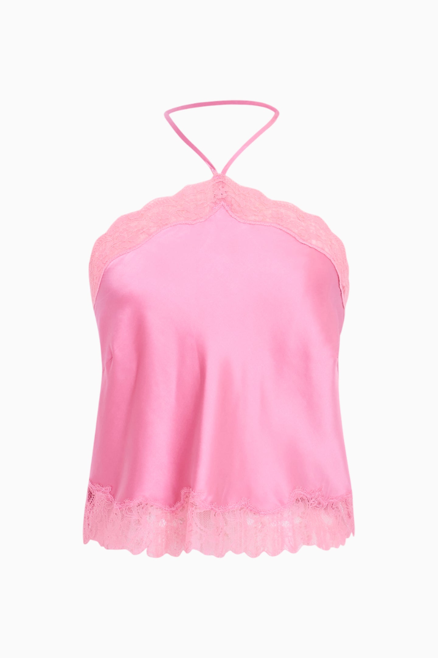 Rivier Women's Silk Blend Halter Top - Soft & Breathable Summer Tops for Casual Wear, Beach, and Night Out