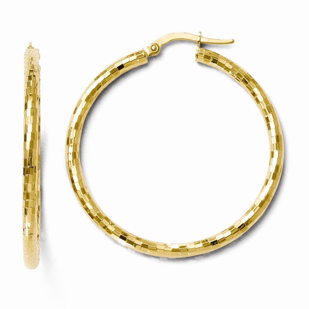 14K Gold Hinged Hoop Earrings for Women - Classic Hinged Hoop Earrings for Everyday Wear, Parties & Special Occasions