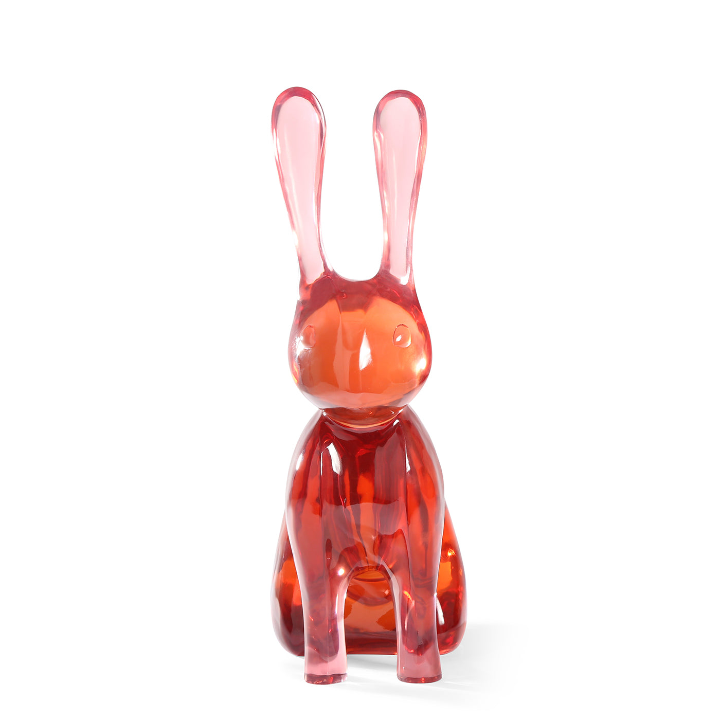 Acrylic Rabbit Figurine - Elegant Home Decor for Easter, Spring & Shelf Display - Perfect for Gift Giving & Table Centerpiece