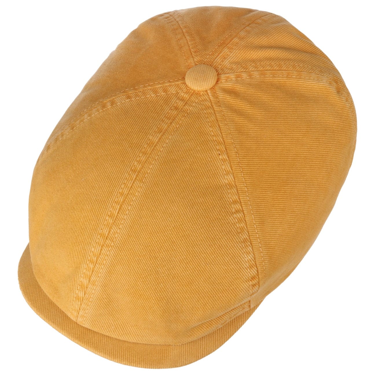 Stetson Soft Cotton 6-Panel Flat Cap for Men - Breathable & Comfortable Summer Hat for Outdoor Activities, Golf, Fishing, and Casual Wear