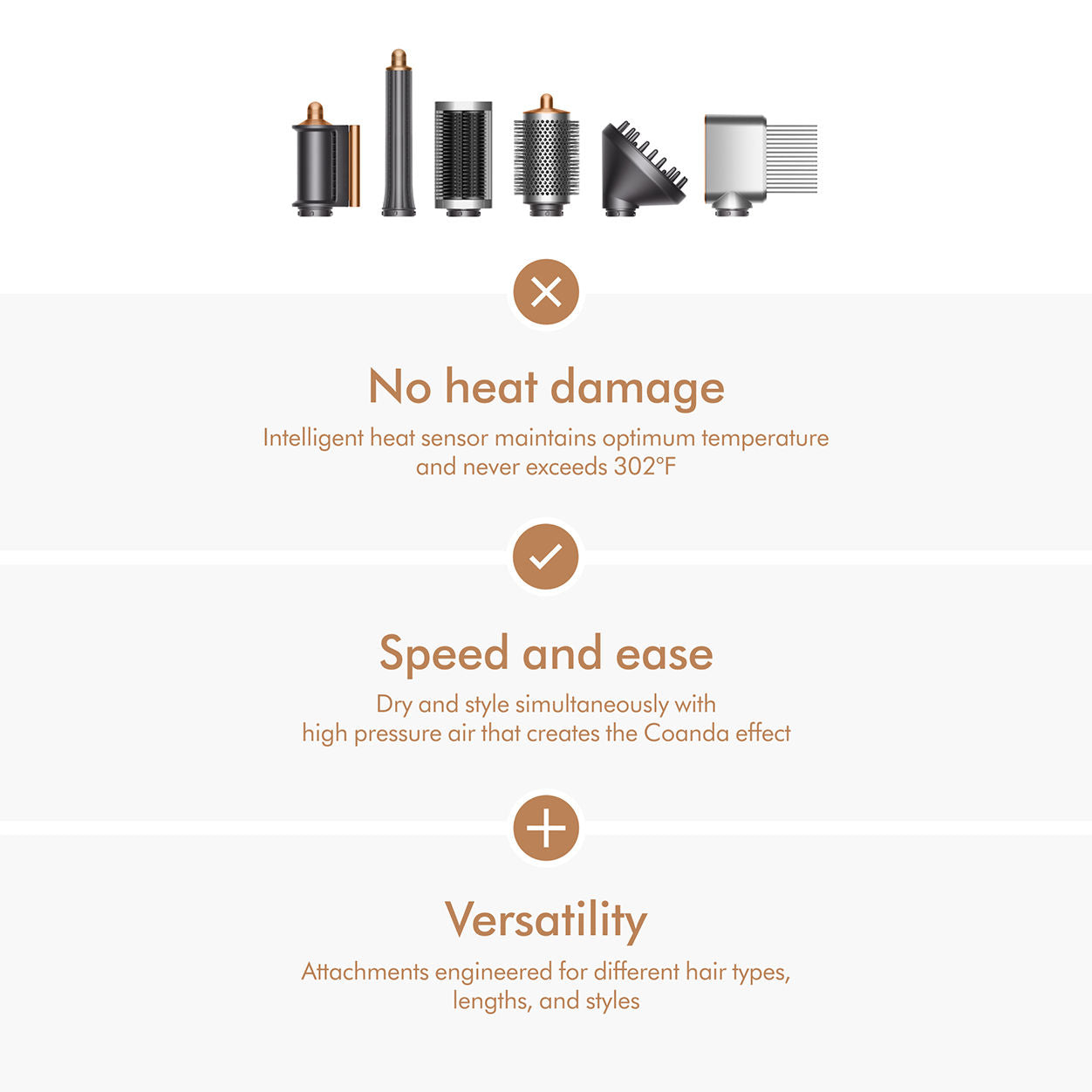Dyson Airwrap Multi-Styler Complete Long Diffuser for Curly & Coily Hair - Salon-Quality Styling at Home for Bouncy Curls & Defined Coils