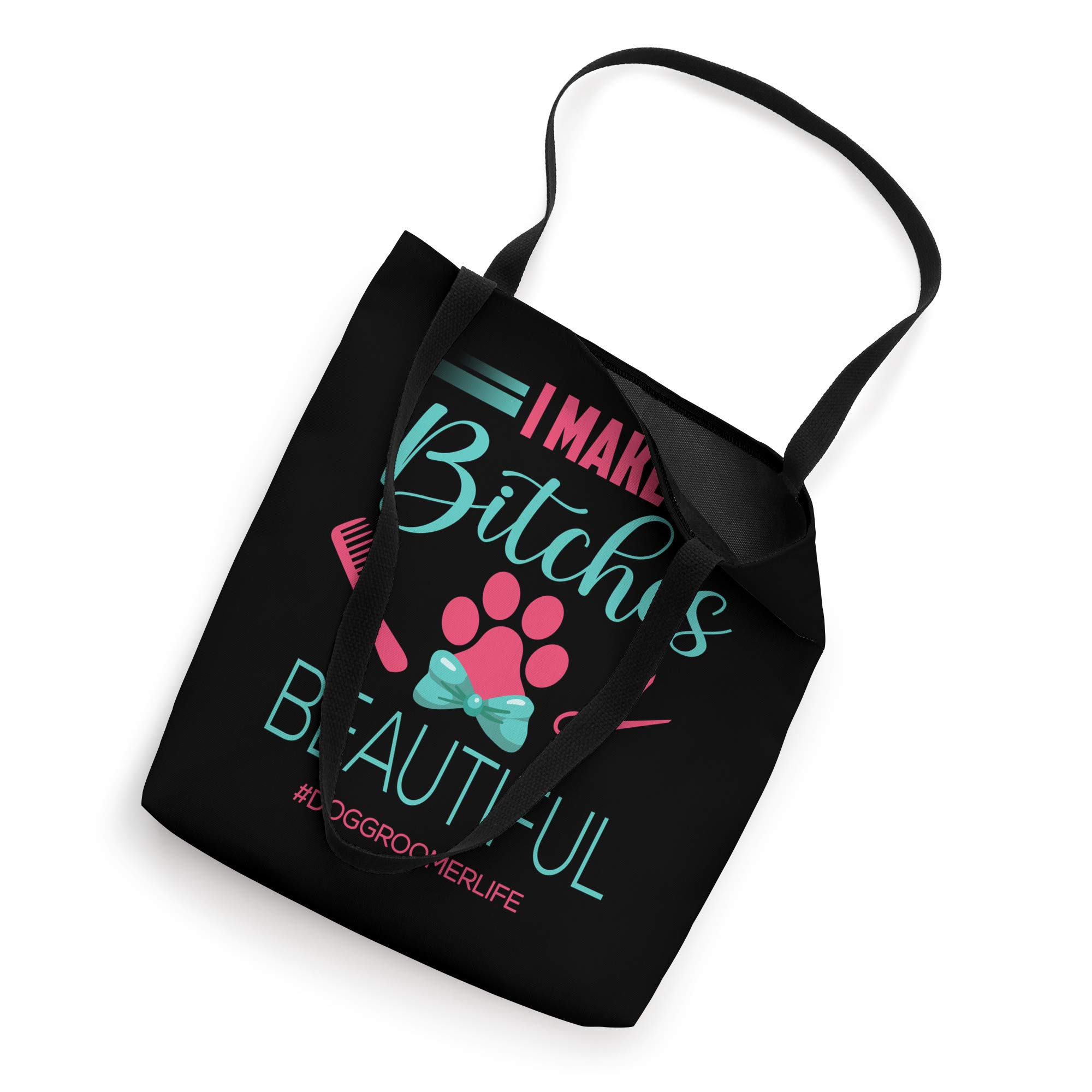 Funny Dog Groomer Tote Bag - Perfect Gift for Professional Pet Groomers & Dog Lovers - Ideal for Grooming Salons, Vet Clinics & Pet Showers
