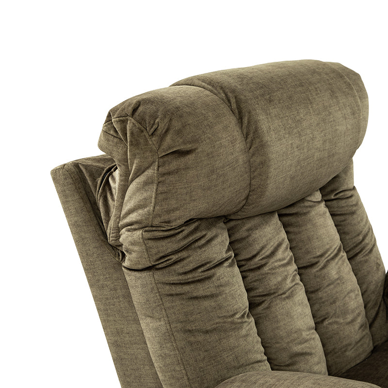 LuxComfort Power Lift Recliner Chair for Elderly - Heavy Duty Electric Reclining Sofa with Massage & Heat - Perfect for Living Room, Home Theater & Mobility Assistance