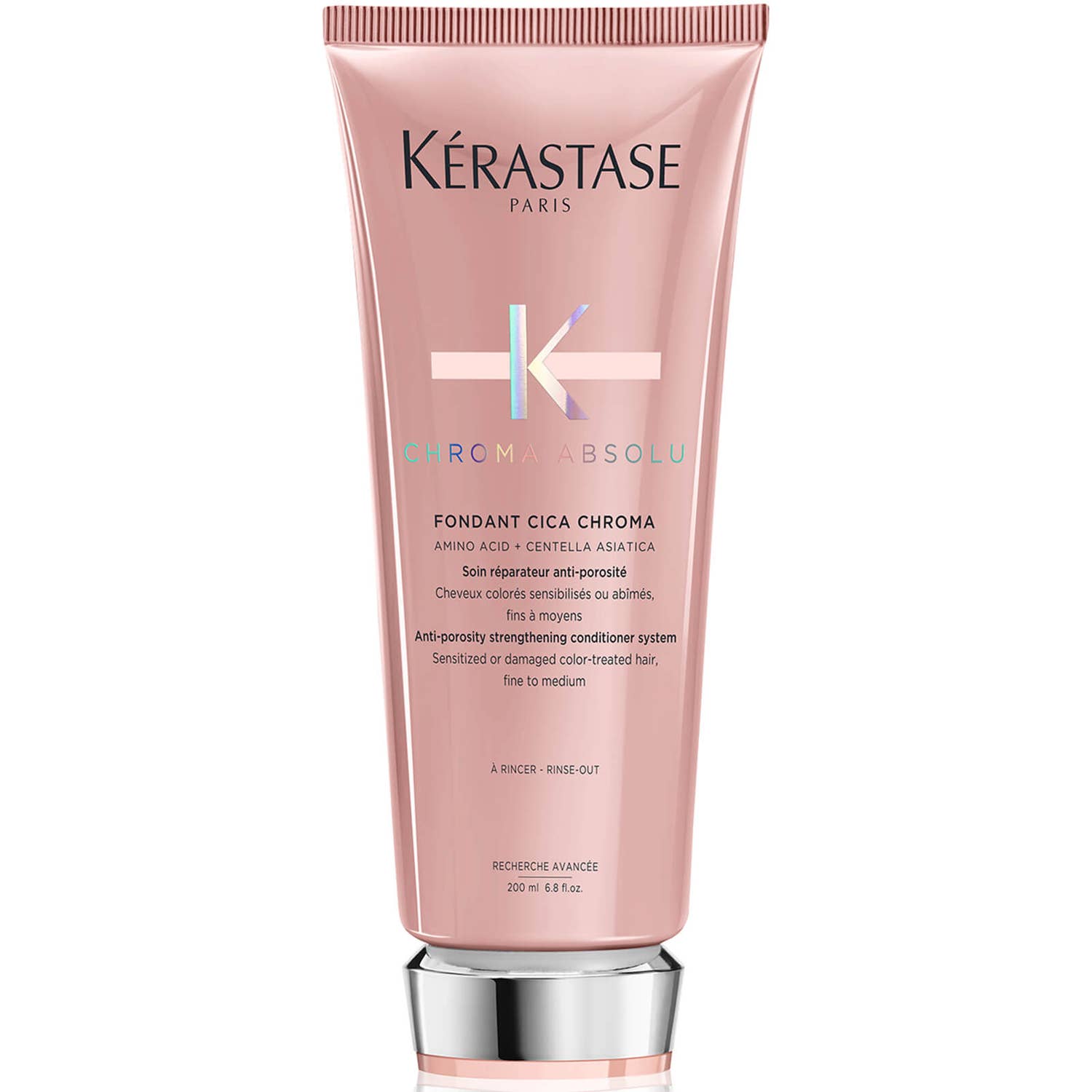 Fondant Cica Chroma Absolu Conditioner - 6.8 fl oz Hair Repair & Hydration Treatment for Damaged Hair | Salon-Quality Deep Conditioning at Home