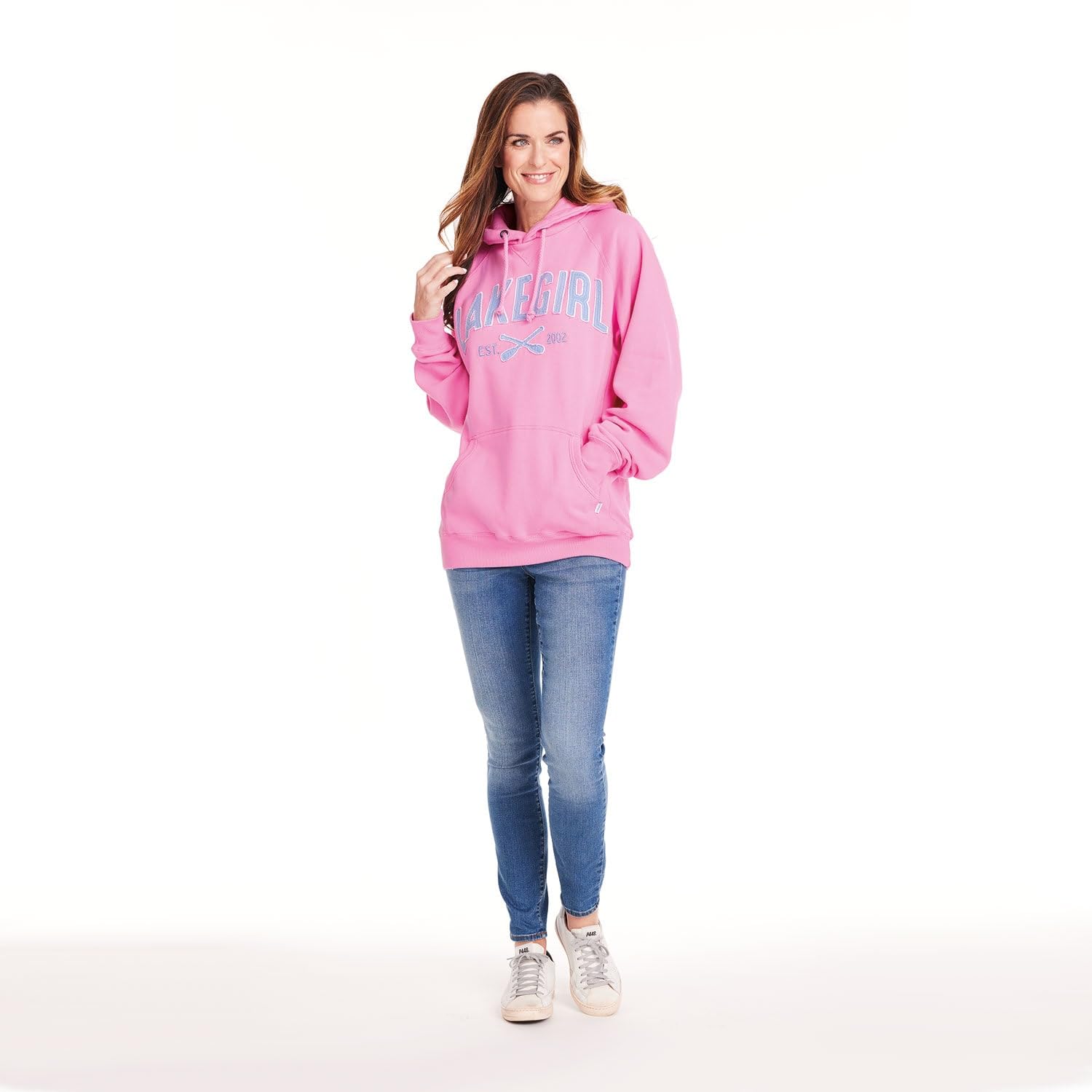 Lake Girl Hooded Sweatshirt - Cozy Women's Pullover for Outdoor Adventures & Casual Wear