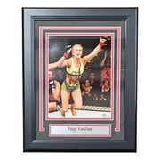 Paige VanZant Autographed Framed 8x10 UFC Photo - Limited Edition Collectible for Sports Memorabilia & MMA Fans - Perfect for Man Cave, Home Gym, or Office Decor