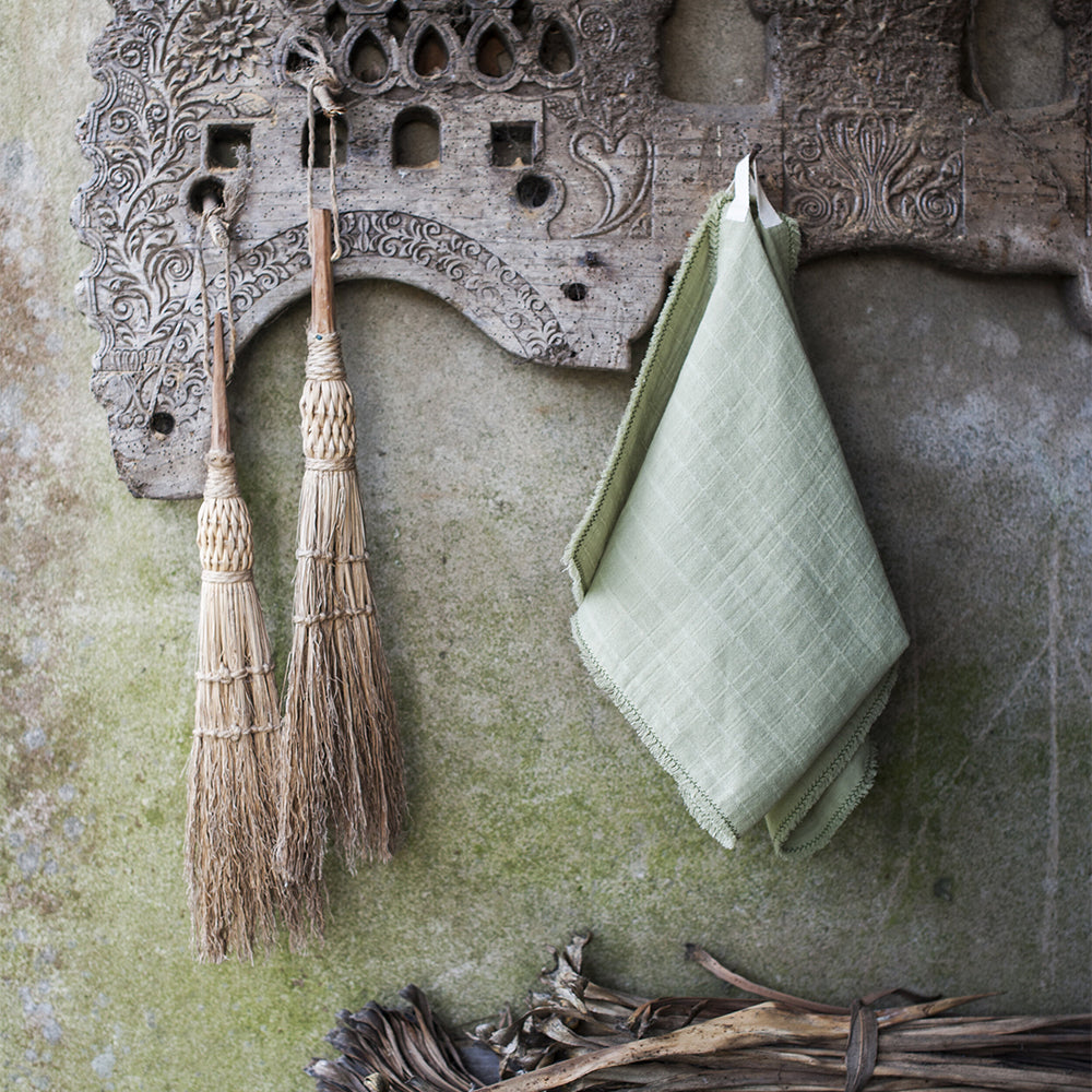 Premium Gauze Tea Towel Set - Soft Absorbent Kitchen Towels with Fern Pattern - Perfect for Drying Dishes, Cleaning Countertops & Adding Farmhouse Decor to Your Kitchen