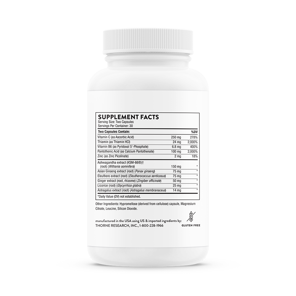 Thorne Stress Balance Supplement (SG804) - Supports Relaxation & Stress Relief for Daily Wellness & Mental Clarity
