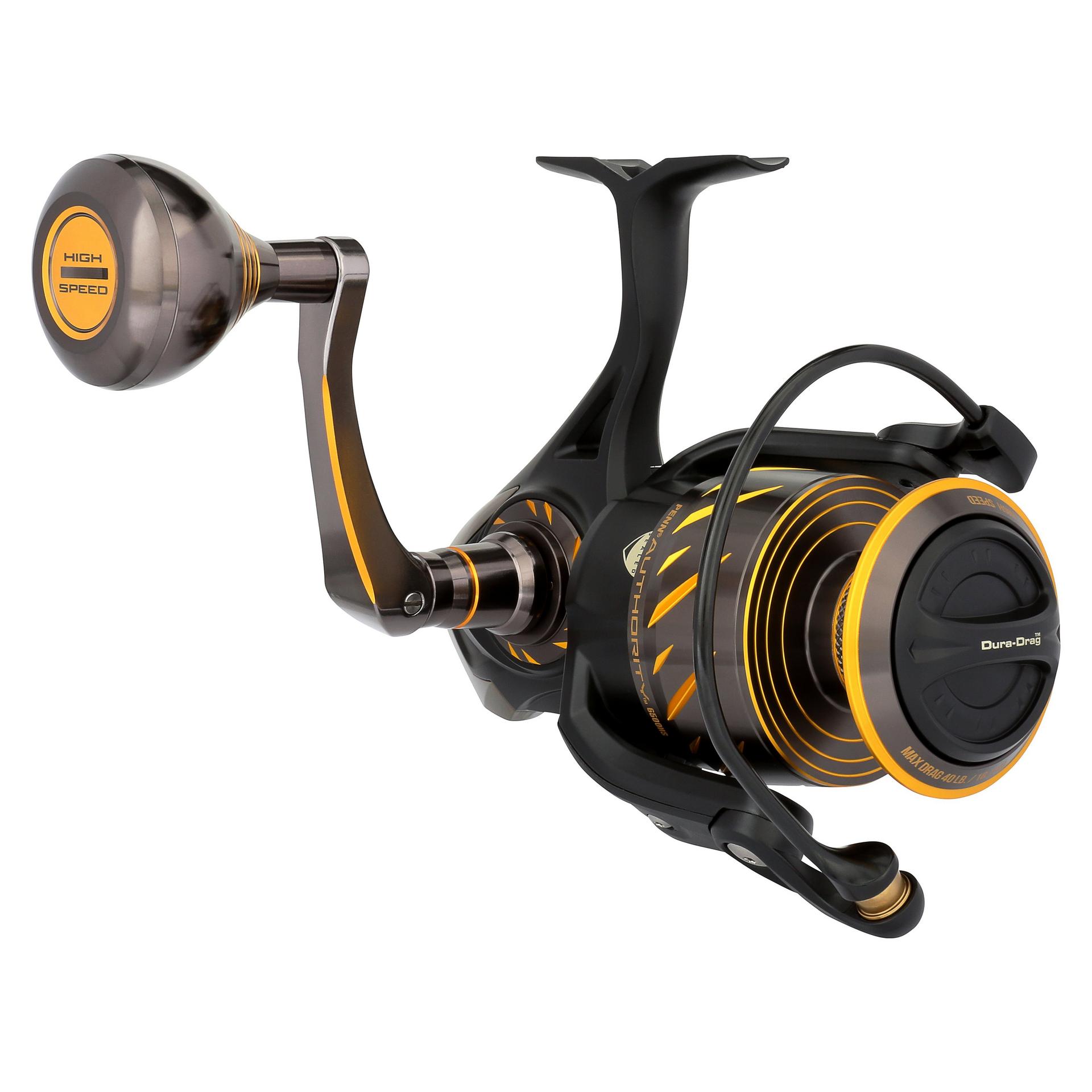 Authority® Spinning Reel - High Performance Fishing Reel for Saltwater & Freshwater | Smooth Drag System, Lightweight Design | Perfect for Bass, Trout & Surf Fishing