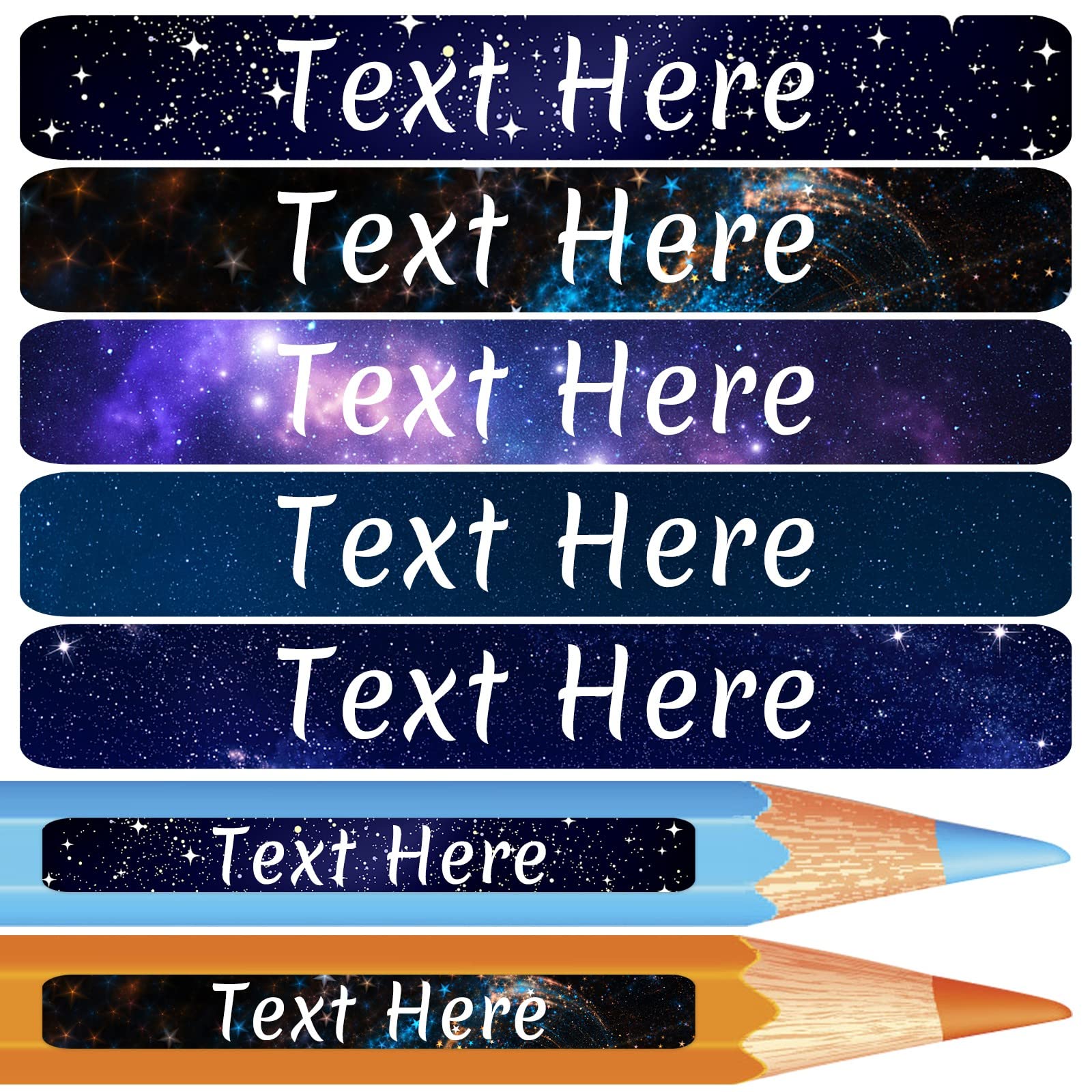 Custom Waterproof Name Labels for Kids - 100PCS Personalized Stickers for School Supplies & Lunch Boxes