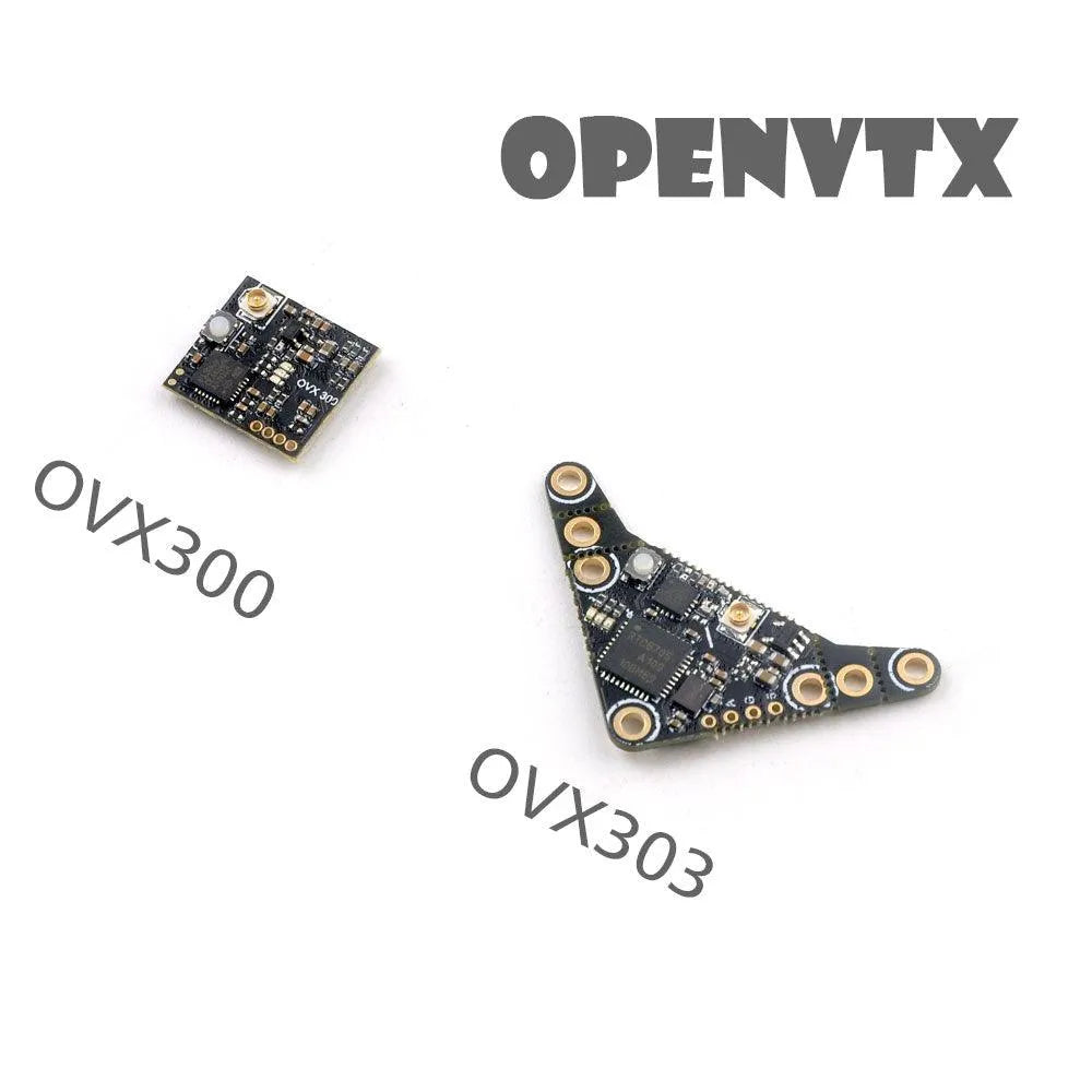 Happymodel OVX300 OVX303 5.8GHz 40CH 300mW Video Transmitter for FPV Drones - Perfect for Racing, Freestyle Flying and Long-Range FPV Systems