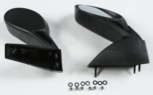 Compatible with SPI SM-12208 & Polaris Generation II Mirrors - RPM Replacement Side View Mirrors for ATV/UTV, Off-Road & Snow Plowing Use