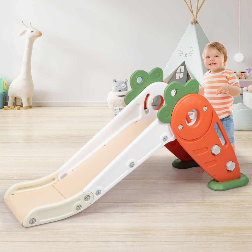 BoPeep 106cm Long Kids Slide for Toddlers & Children - Indoor & Outdoor Play Toy for Backyard, Playroom, and Park Fun