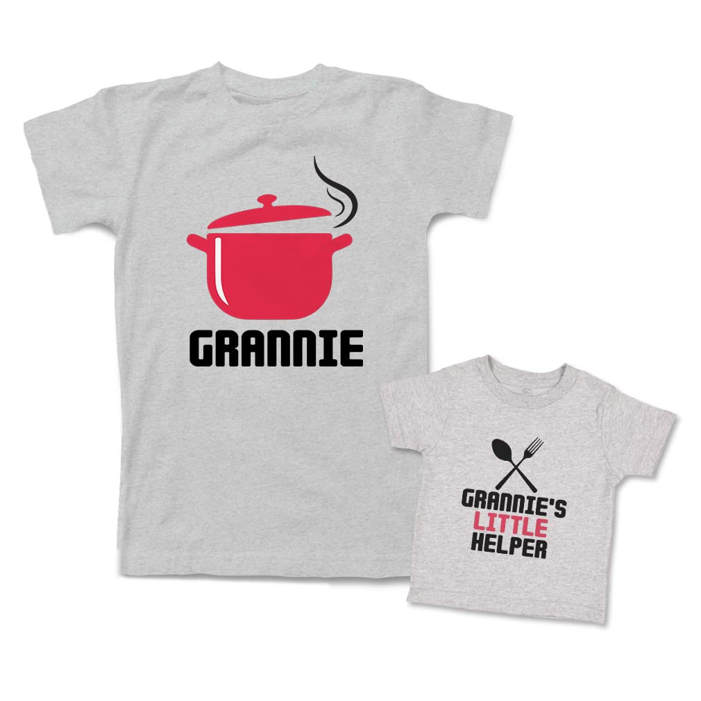 Mommy and Me Matching Outfits for Mother's Day - Cute Cotton Cooking Aprons for Grandma's Little Helper - Perfect for Family Baking & Kitchen Fun