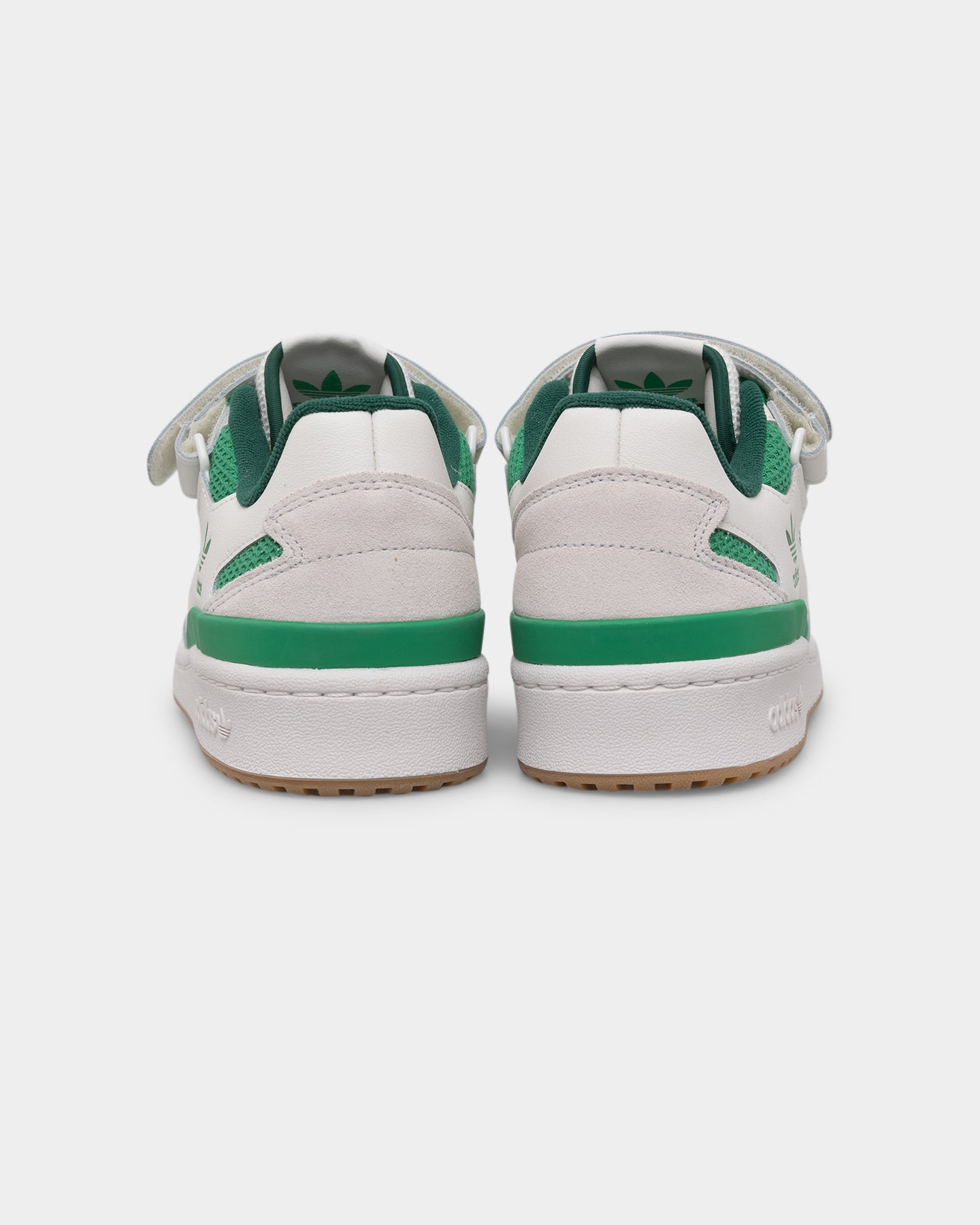 Adidas Forum Low Sneakers - Cloud White & Green - Men's Casual Shoes for Walking, Running & Streetwear Fashion