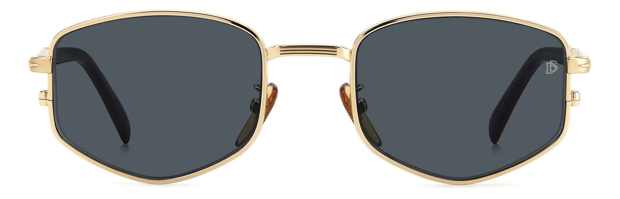 David Beckham DB1129/S Men's Sunglasses - Polarized UV Protection Aviator Style for Driving, Outdoor & Fashion
