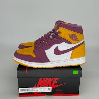 AIR JORDAN 1 BROTHERHOOD Men's Basketball Shoes Size 10 - 555088-706 | Retro High-Top Sneakers for Streetwear & Casual Outfits
