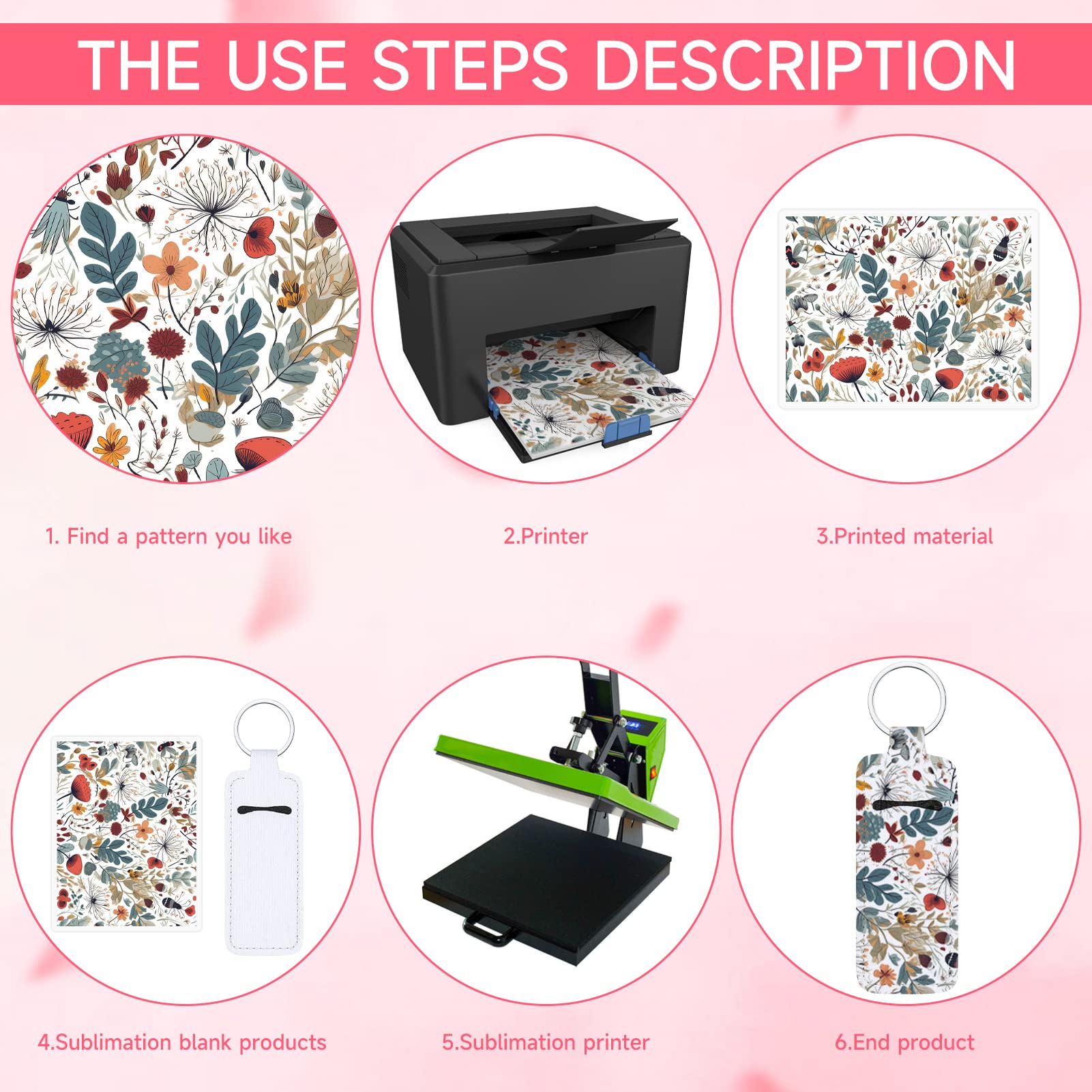 Valyria Sublimation Blanks - 20-Piece White Rectangle Chapstick & Lipstick Holder Keychains - Bulk Keychain Accessories for Cosmetics - Perfect for Gifts, Promotions & Personal Use