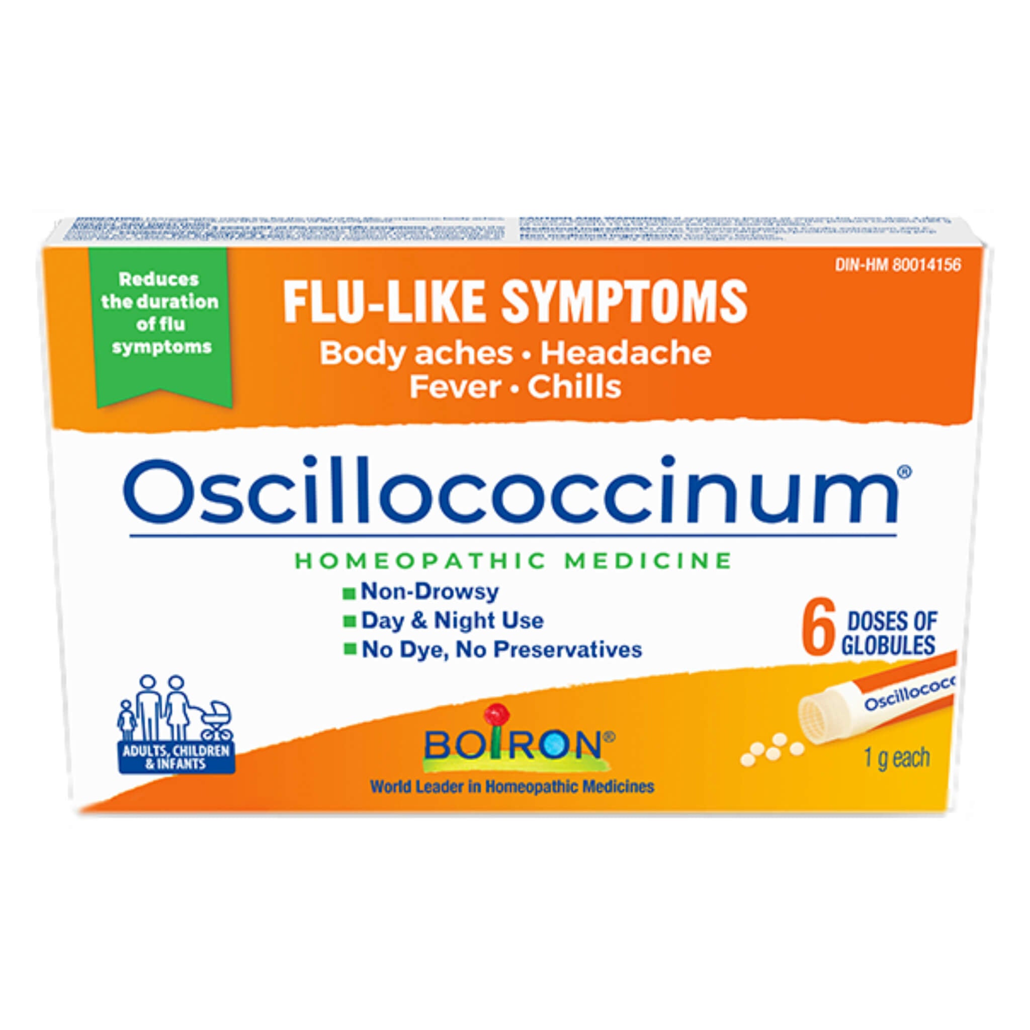 Oscillococcinum Homeopathic Medicine for Flu Relief - Natural Cold & Flu Symptom Relief - Boiron Oscillococcinum for Adults & Kids - Perfect for Cold & Flu Season, Travel, and Immune Support