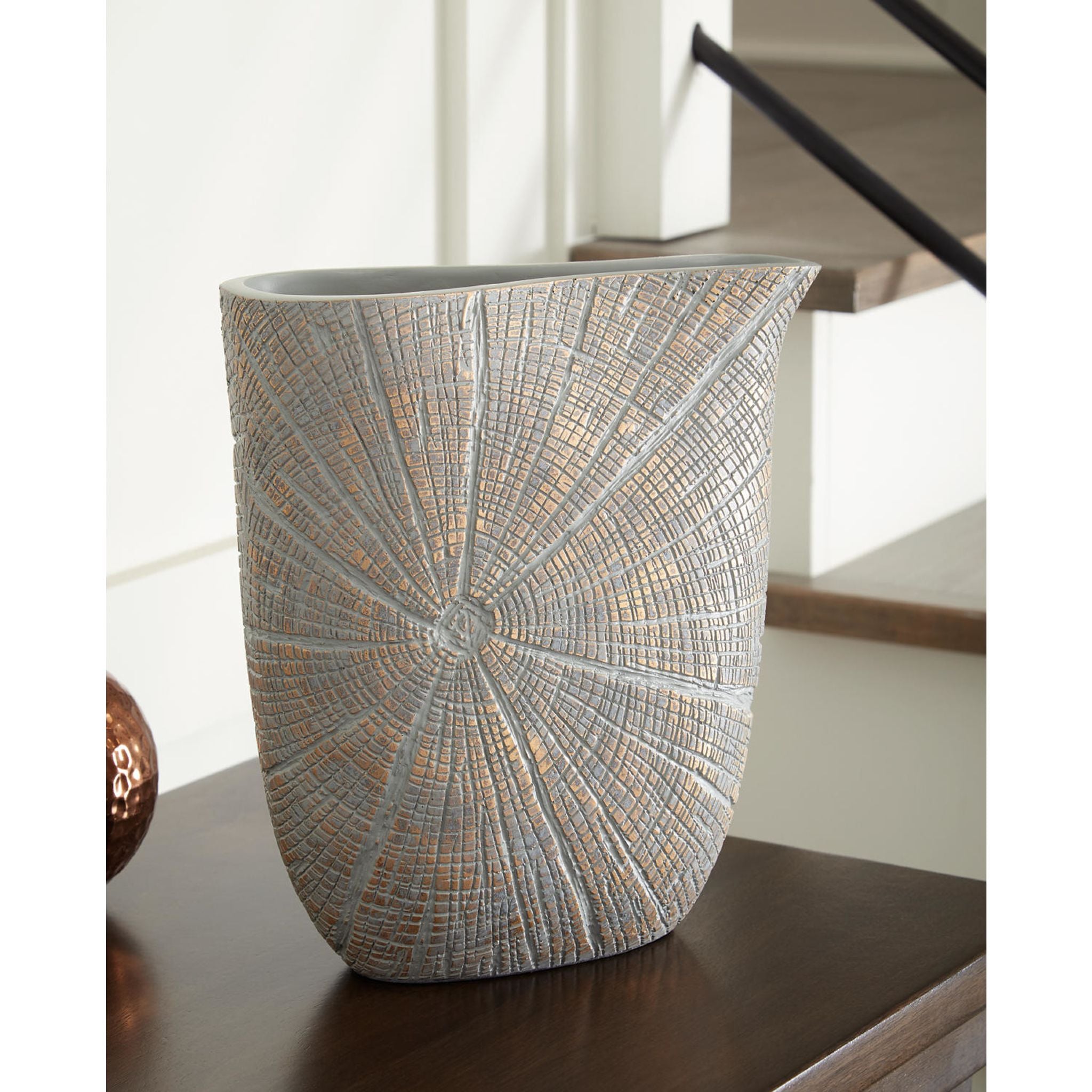 Ardenley Glass Vase Set of 2 - Modern Home Decor for Living Room, Dining Table, Wedding Centerpiece & Housewarming Gift