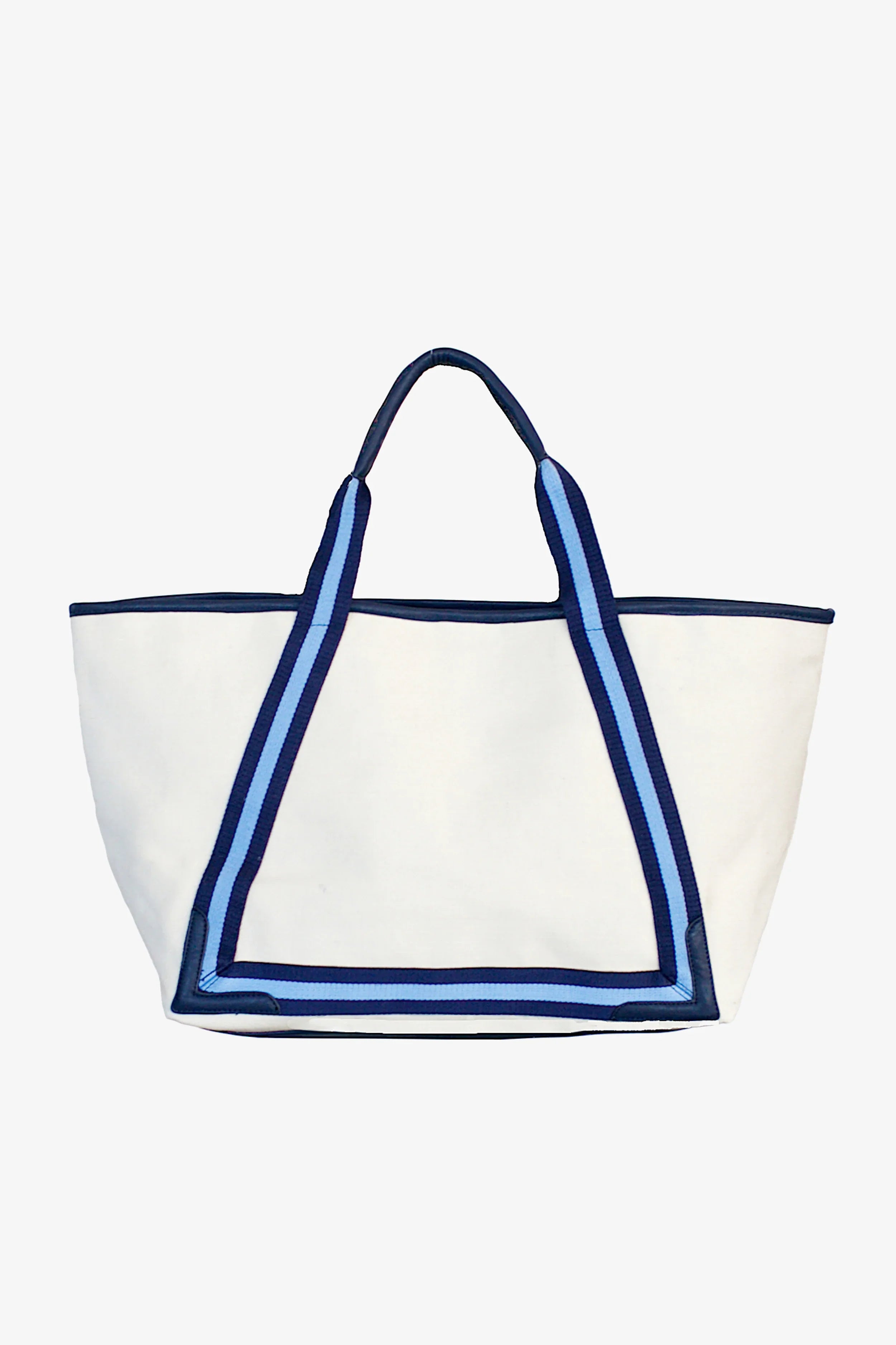 Stylish Navy Blue Beach Tote Bag - Large Waterproof Summer Tote for Women | Perfect for Pool, Beach Vacation, Shopping & Gym