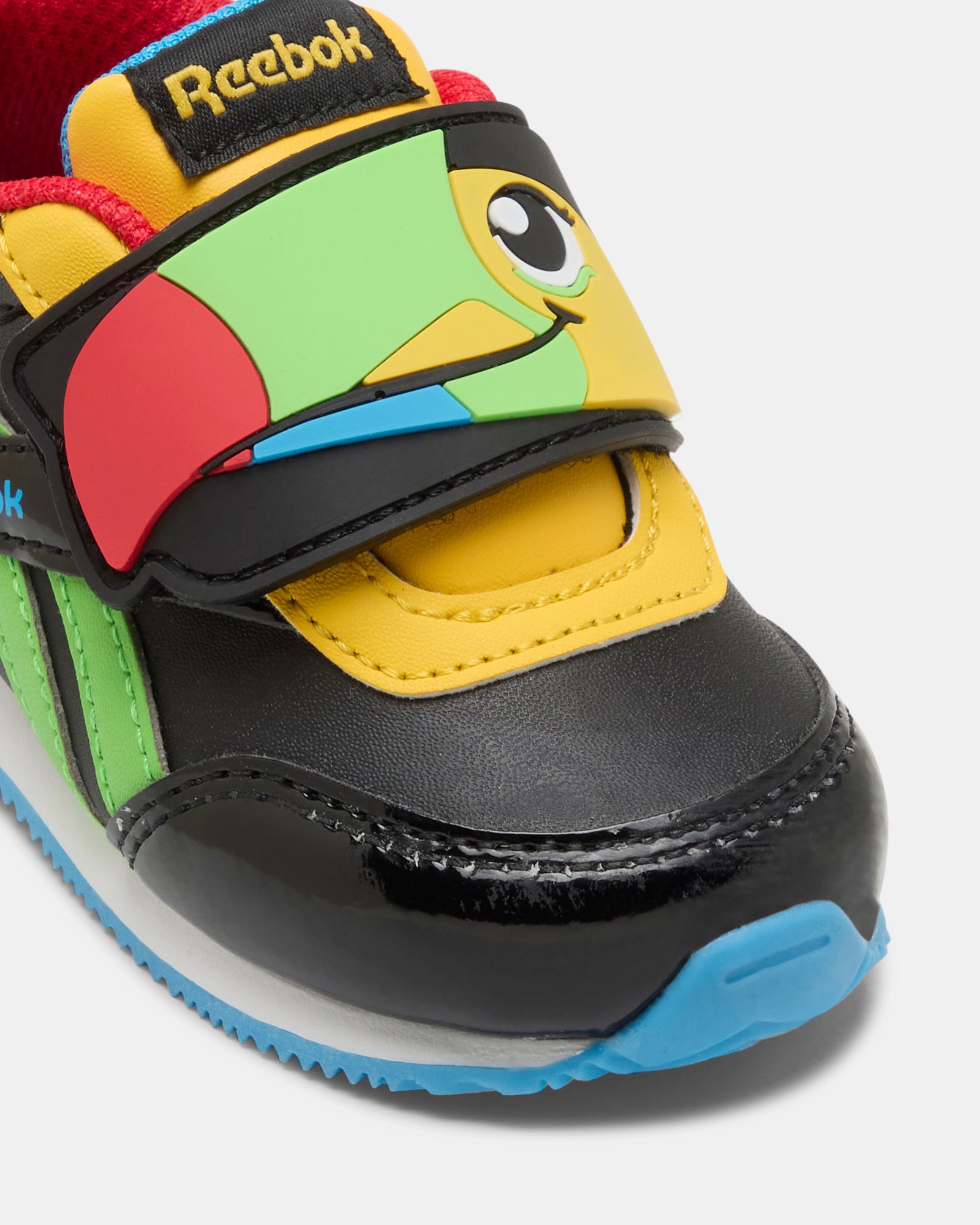 Reebok Royal CL Jog 2.0 KC Sneakers - Black/Lime Slime/Always Blue - Men's Running Shoes for Jogging & Casual Wear