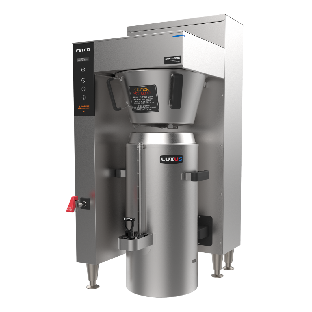 FETCO CBS 1261 Plus Series Commercial Single Coffee Brewer - High Capacity Coffee Machine for Offices, Restaurants & Cafes - Perfect for Fresh Brewed Coffee Service