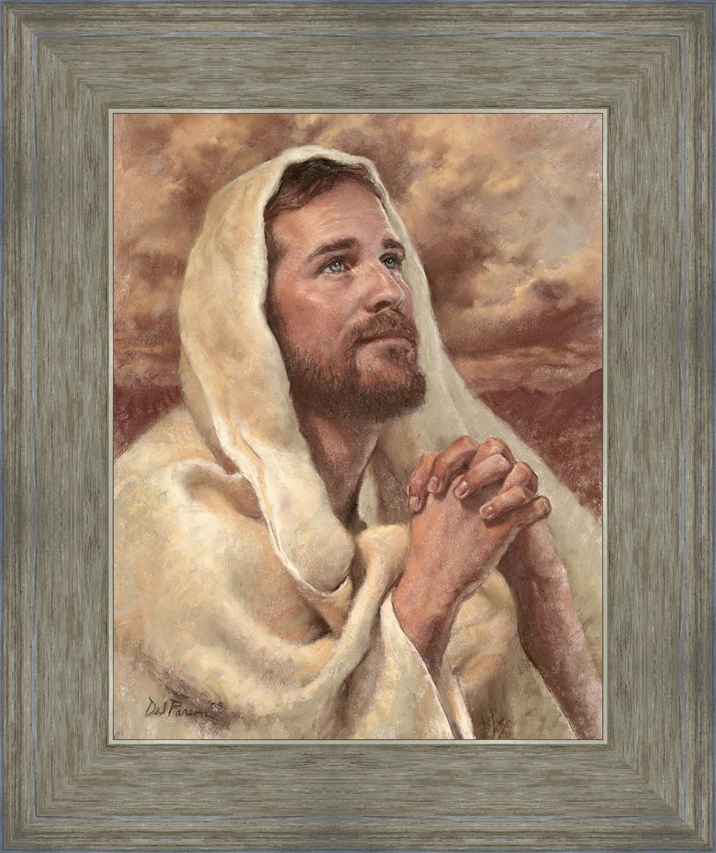 I Have Prayed For Thee - Inspirational Christian Wall Art for Home & Church Decor - Perfect for Living Room, Bedroom, and Prayer Room