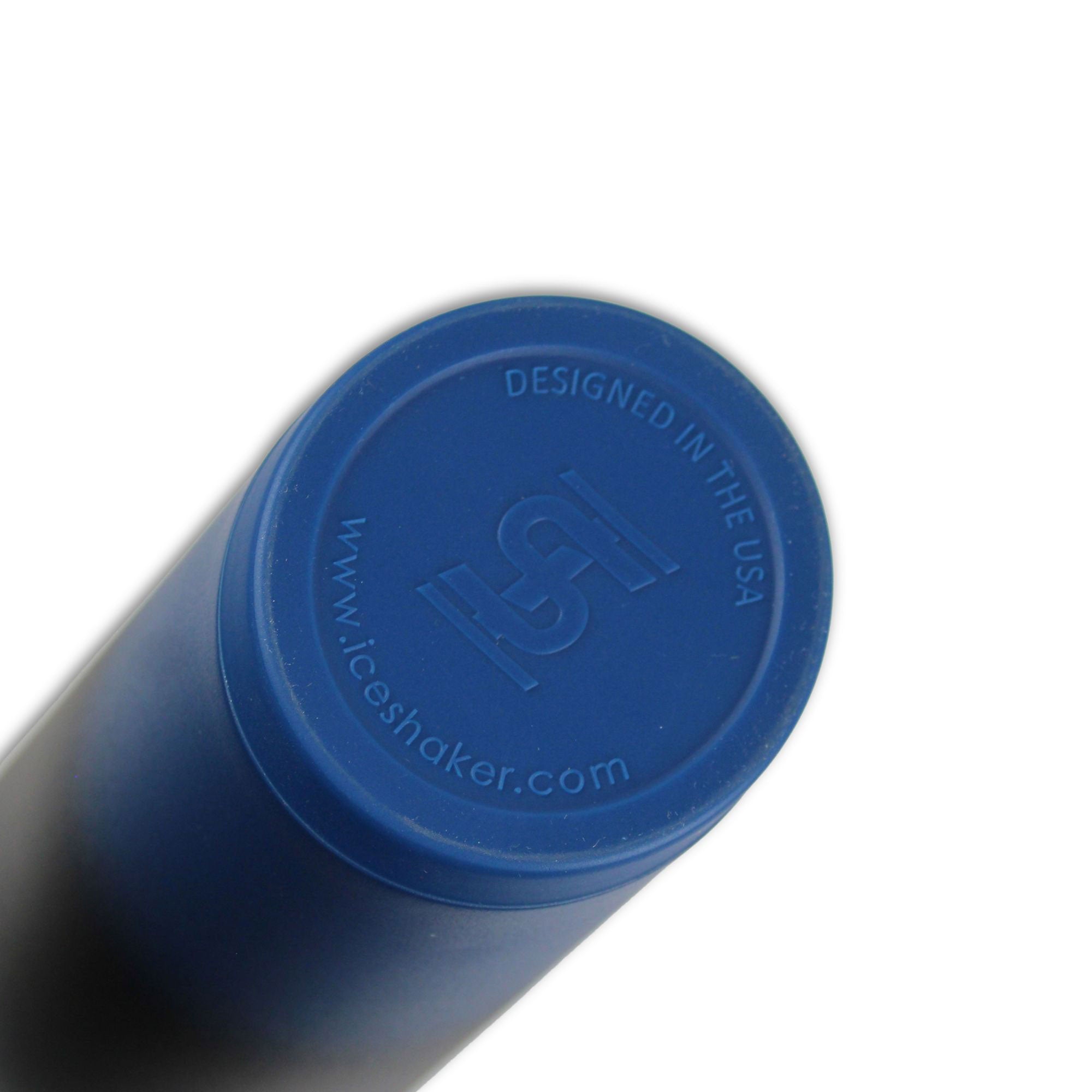 Ombre Series 26oz Ice Shaker Bottle - Navy Black Gradient for Gym, Workout & Protein Mixing | Leakproof & BPA-Free Sports Water Bottle
