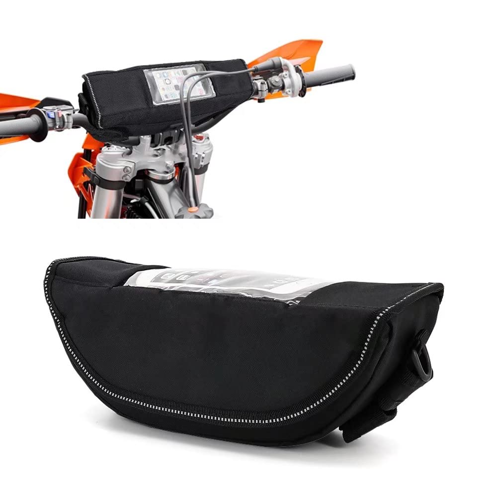 Kawasaki Z400 Z800 Motorcycle Waterproof Handlebar Bag for Travel & Storage