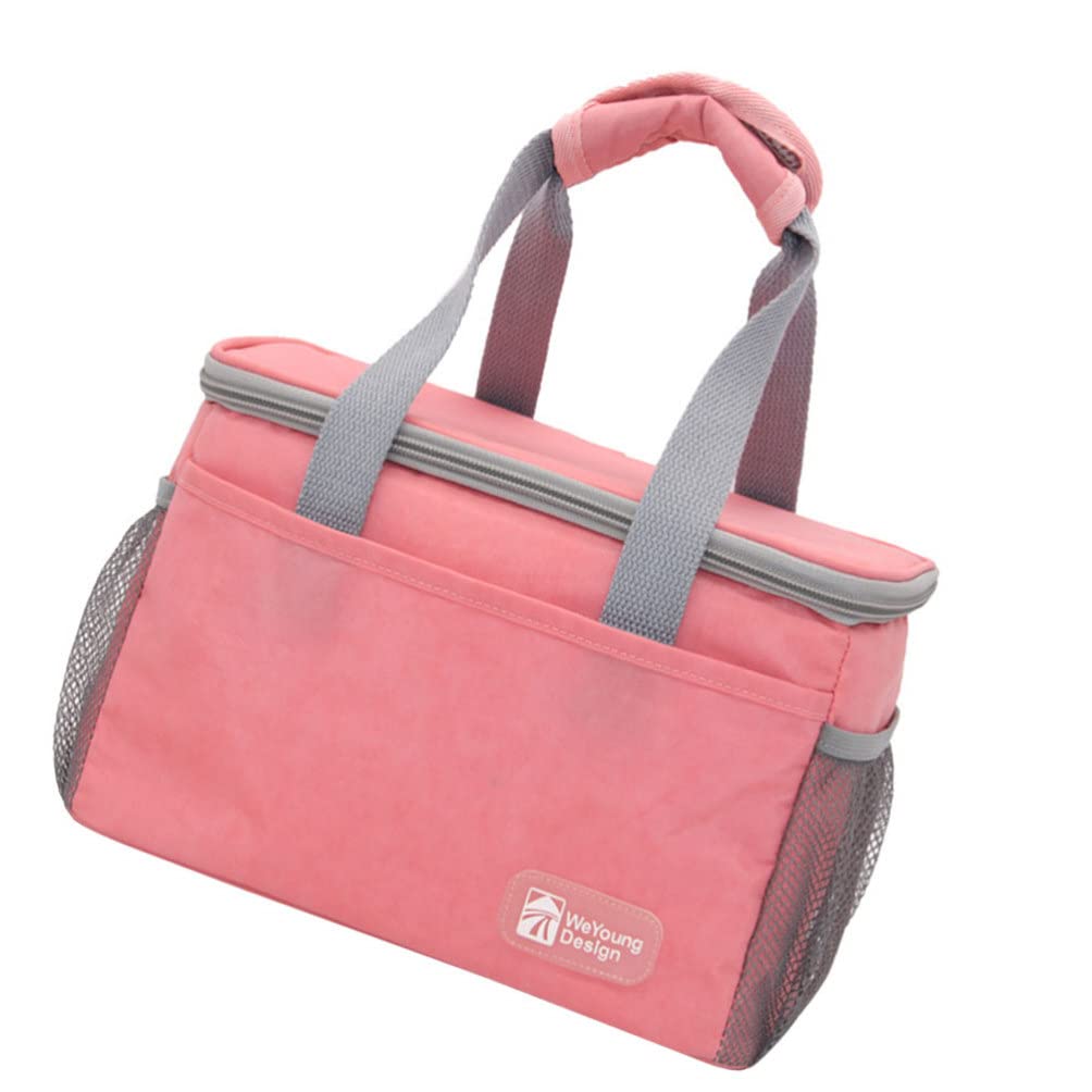 Angoily Insulated Lunch Tote Bag - Thermal Cooler Bento Box Carrier for Kids, Teens & Students - Perfect for Preschool, High School & College - Durable Lunch Handbag for Daily Meals & Outdoor Activities