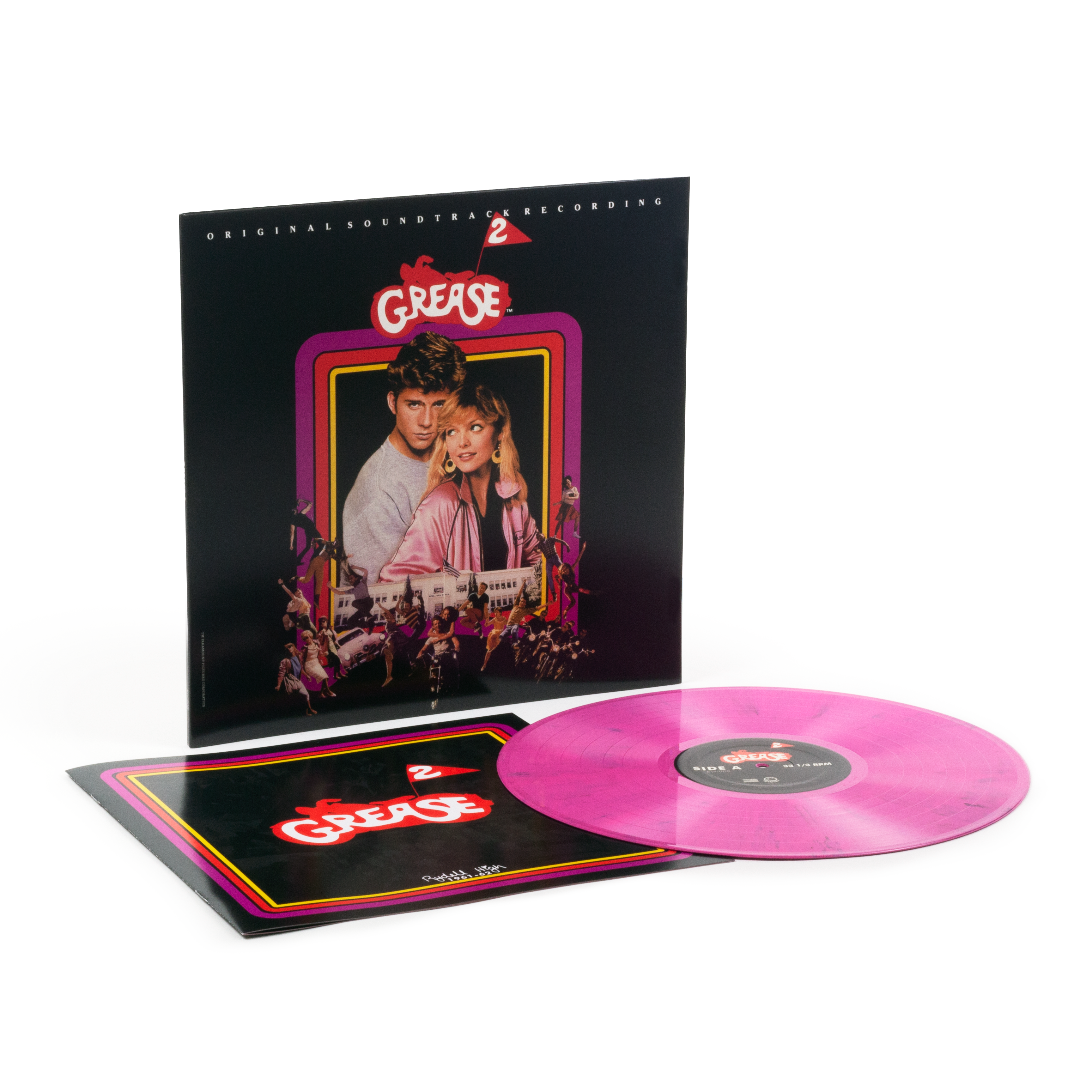 Grease 2 Original Motion Picture Soundtrack LP Vinyl Record - Mondo Exclusive Limited Edition - Perfect for 80s Music Collectors & Movie Memorabilia Fans