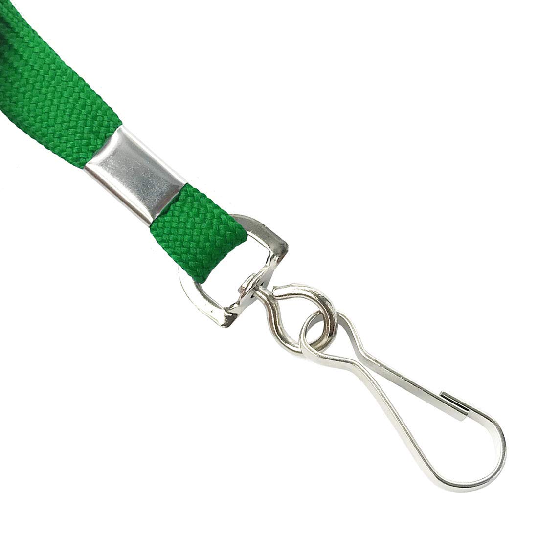 Premium Breakaway Safety Lanyard with J-Hook for ID Badges - Office & Events (50 PCS)