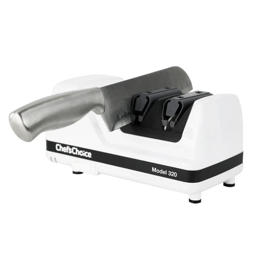 Chef's Choice 0320000 Professional Electric Knife Sharpener - Diamond Abrasive Wheels for Kitchen Knives, Scissors & Tools - Perfect for Home Chefs & Professional Cooks