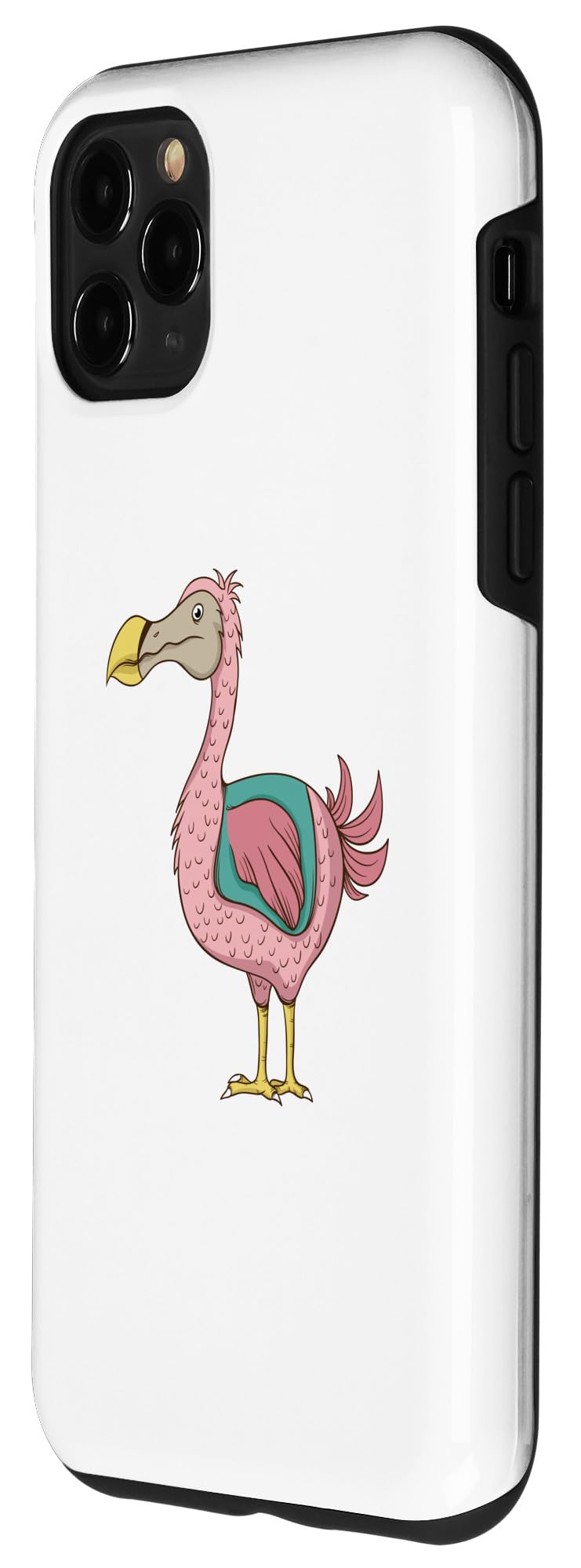 iPhone 11 Pro Max Case - Cute Pink Dodo Bird Design, Shockproof Protective Cover for Women & Girls | Perfect for Daily Use, Travel & Gift Giving