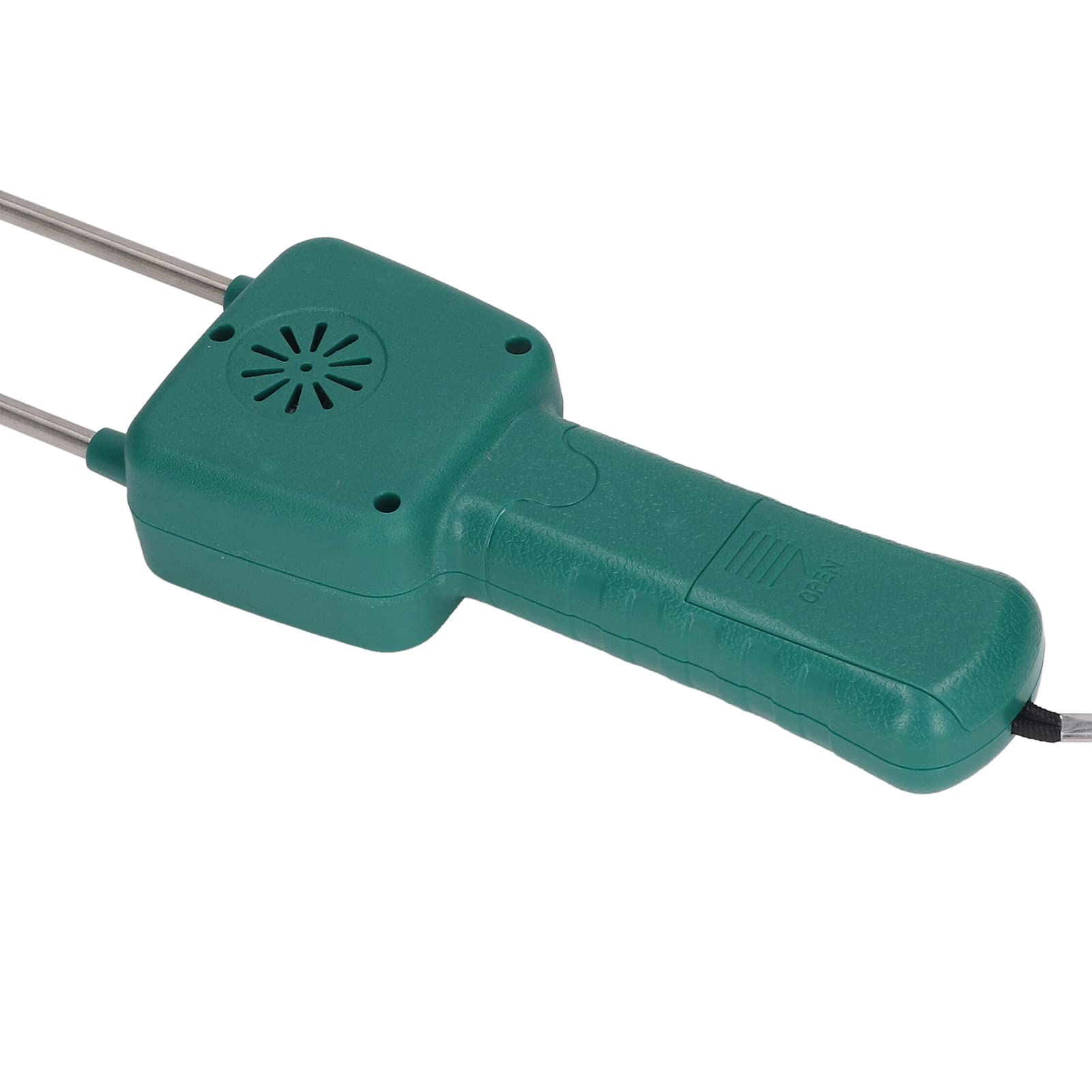 Digital Hay Moisture Tester with Auto Shutdown - Portable Grain Moisture Meter for Wheat, Soybean & Crop Analysis | Perfect for Farm, Storage & Harvest Quality Control
