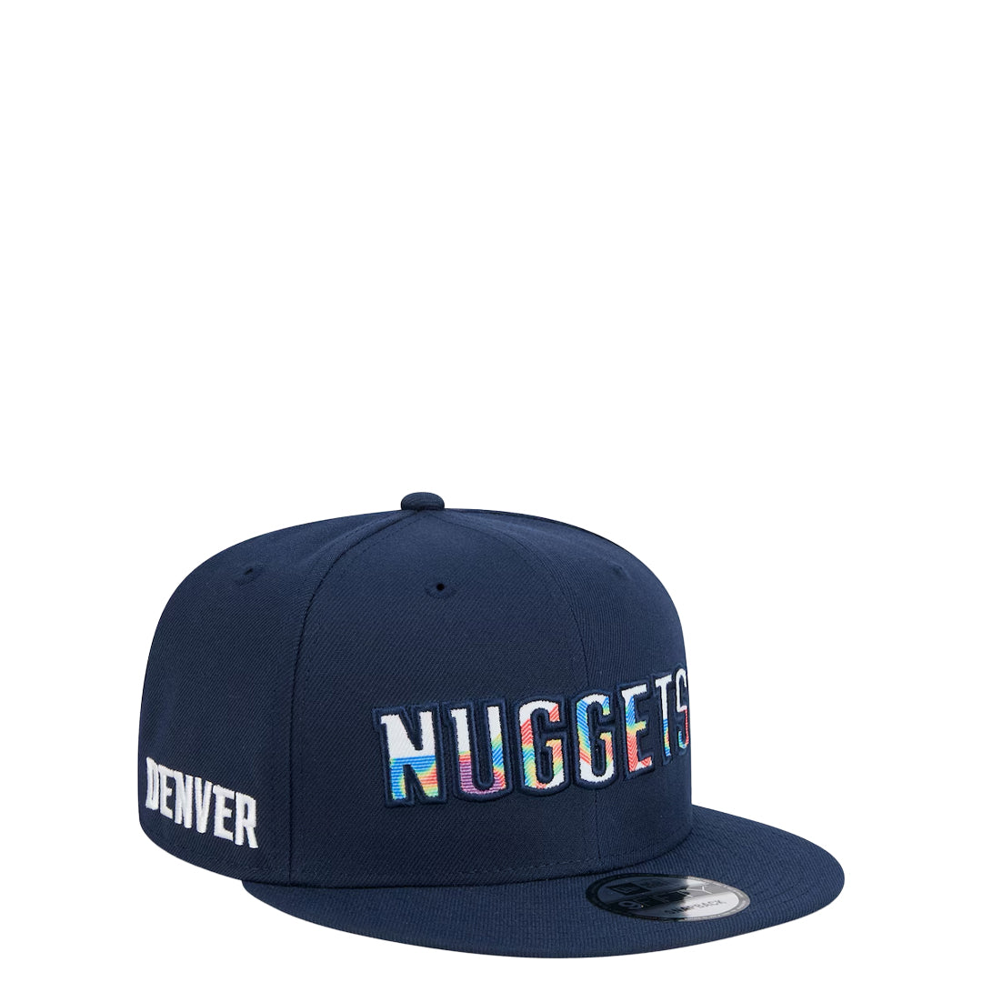 Denver Nuggets 2024/25 City Edition Alternate Snapback Hat - Official NBA 9FIFTY Adjustable Cap for Basketball Fans & Streetwear Fashion