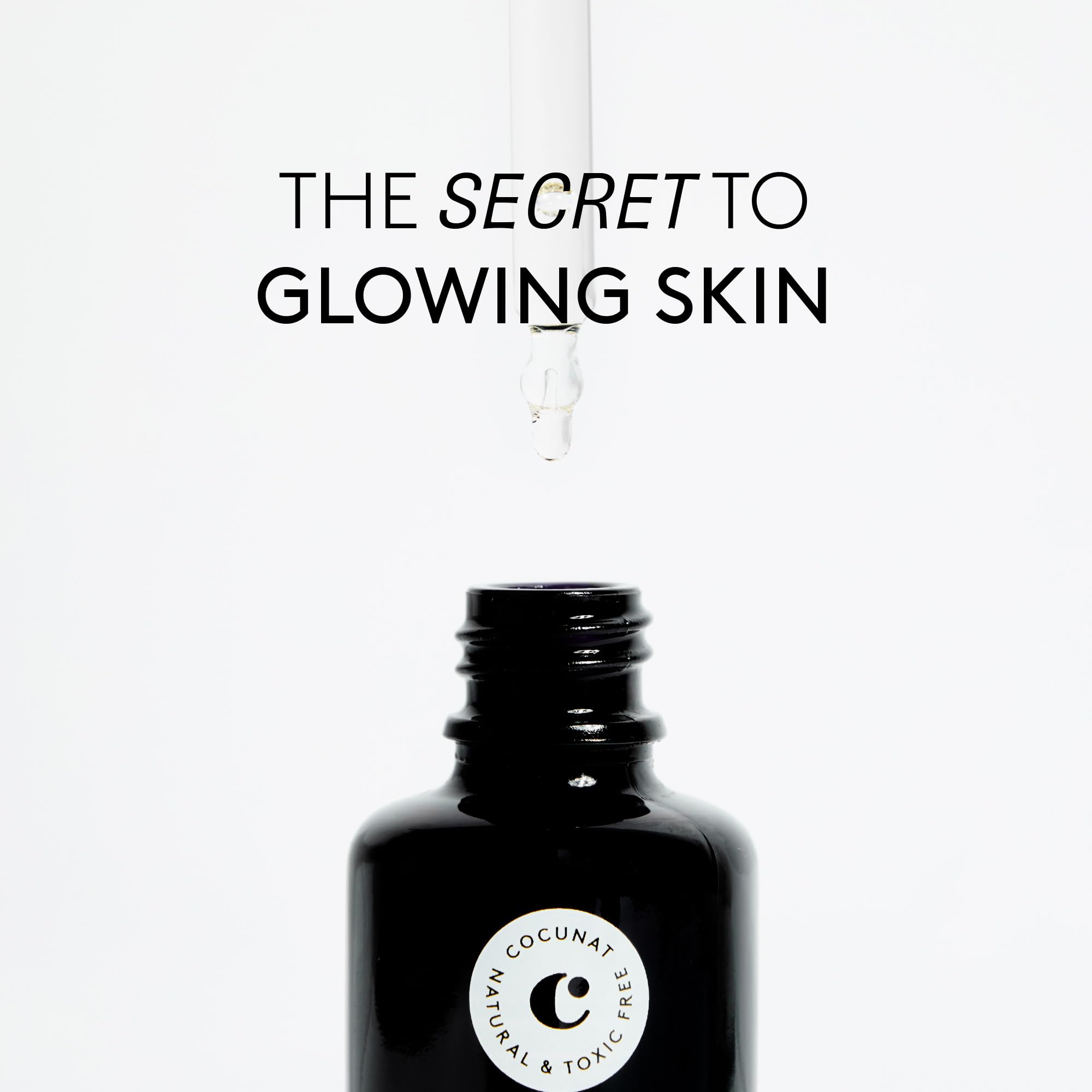 COCUNAT The Cure Anti-Aging Facial Serum - Repairs & Redensifies Skin - Reduces Wrinkles, Brightens & Nourishes - With 21 Essential Oils, Antioxidants, Vitamins & Bakuchiol - 30ml - Perfect for Night Routine & Mature Skin Care