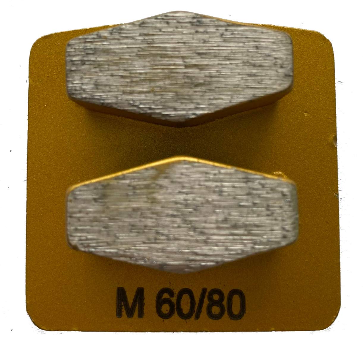 3-Pack Premium Diamond Grinding Discs for Husqvarna PG Floor Grinders - 60/80 Grit Standard Bond - Concrete Floor Grinding & Polishing - Ideal for Home Renovation, Garage Floors, and Commercial Surface Preparation