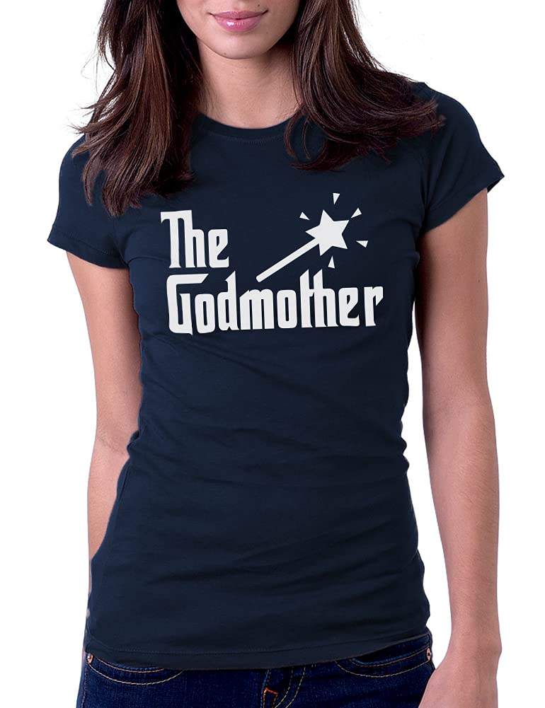 Gbond Apparel Women's Godmother Graphic Tee - Vintage Inspired Cotton T-Shirt for Casual Wear & Street Style | Perfect for Everyday Outfits, Girls Night Out & Weekend Looks