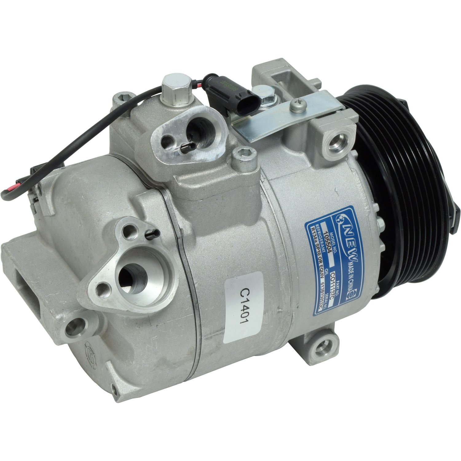 Universal Air Conditioner CO 11137C AC Compressor & Clutch Kit - Compatible with Multiple Vehicle Models for Car AC Repair & Maintenance | Perfect for DIY Mechanics & Auto Shops