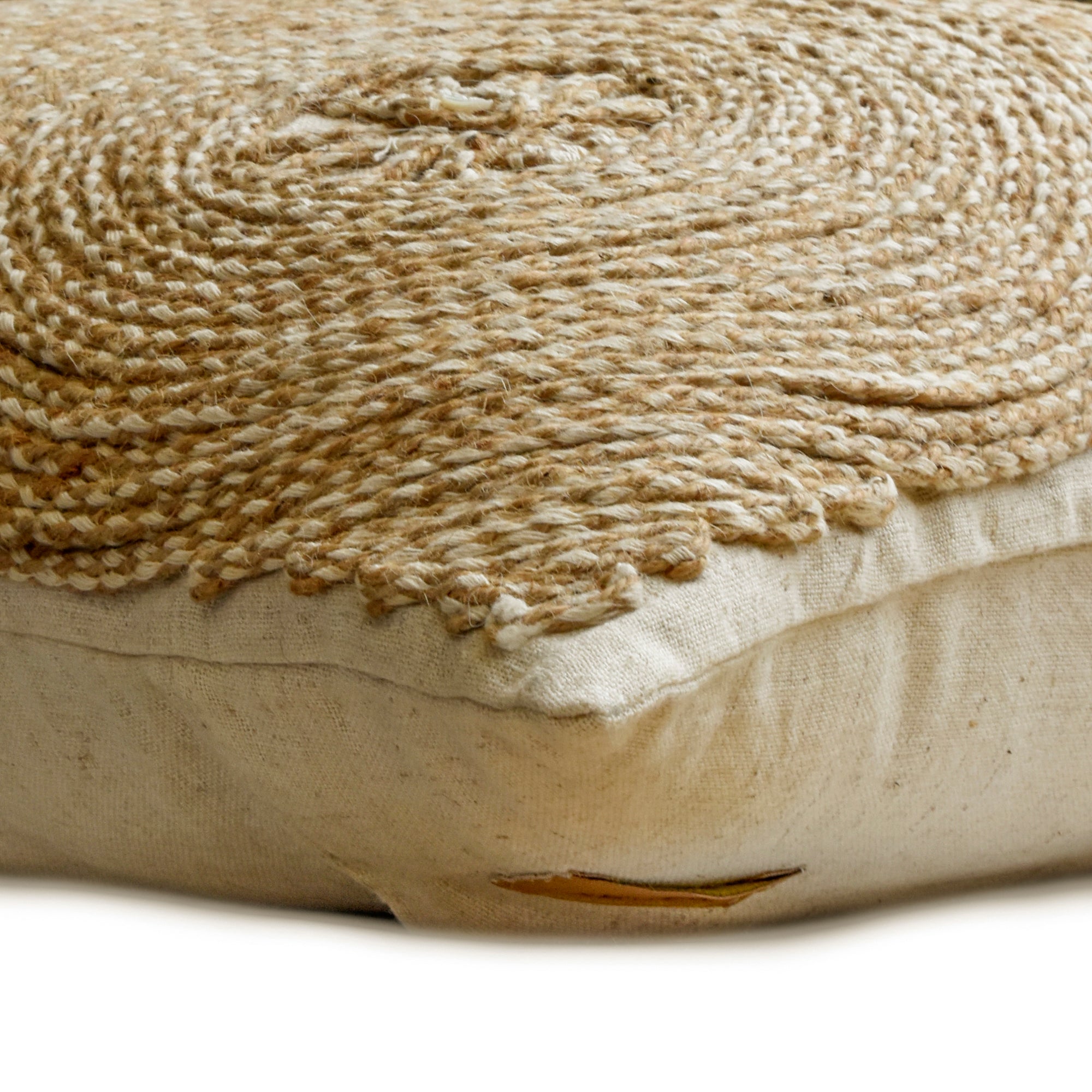 Natural Beige Cotton Linen Throw Pillow Cover - Organic & Eco-Friendly Home Decor for Living Room, Bedroom, or Sofa - Soft & Breathable Cushion Case for Cozy Comfort