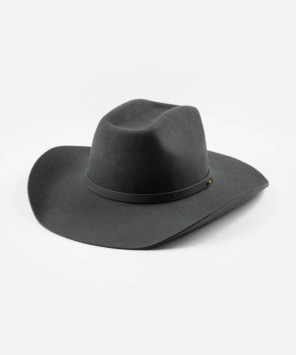 Shane Cowboy Hat for Men & Women - Western Style Leather Cowboy Hat - Sun Protection & Fashion Accessory - Perfect for Rodeo, Country Music Festivals & Outdoor Adventures