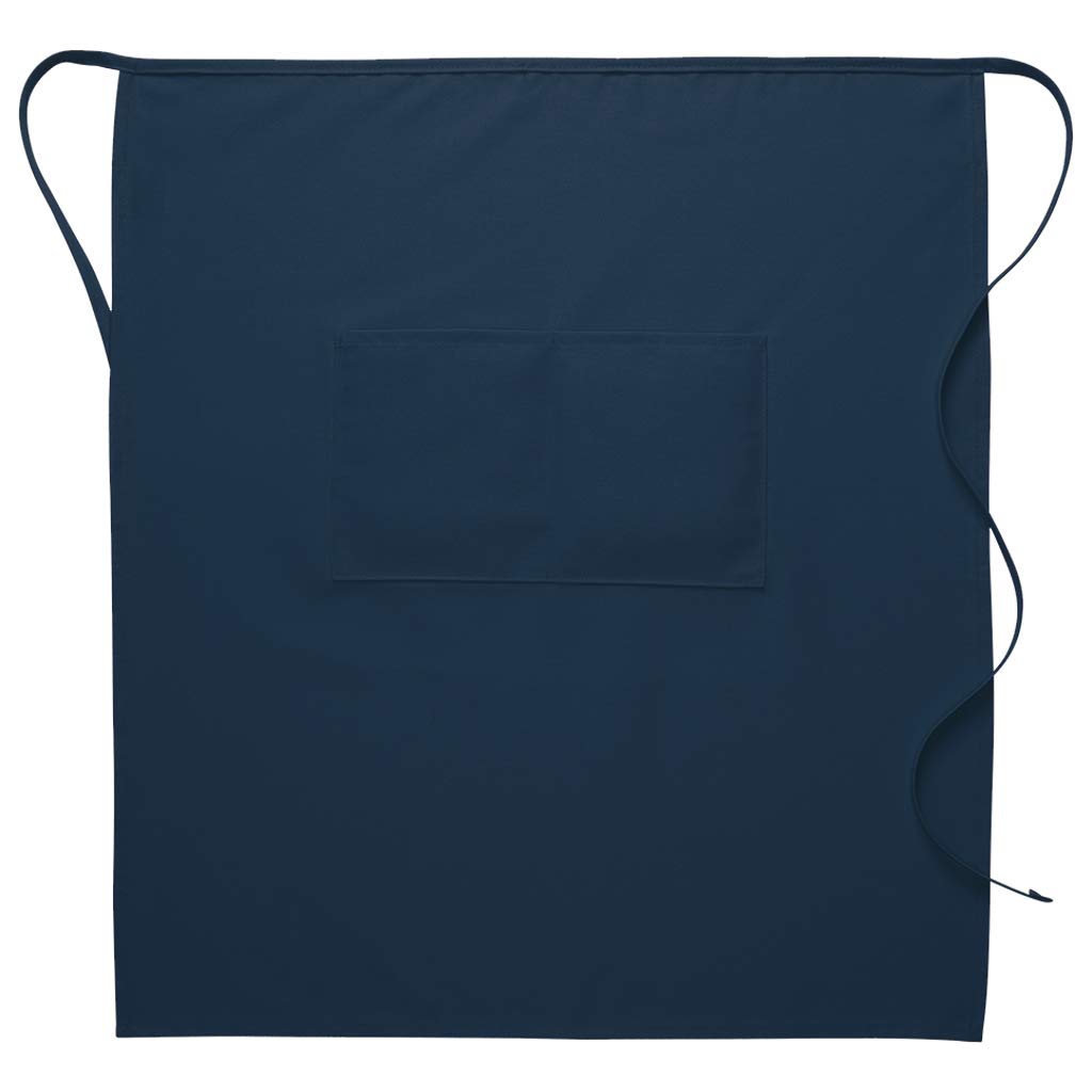 DayStar Apparel 128 Full Bistro Apron with Center Divided Pocket - Premium Kitchen Apron for Chefs, Waiters & Home Cooking - Ideal for Restaurants, Catering & BBQ Parties