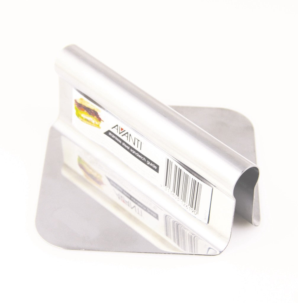 Avanti Sandwich Guide S/S - Premium Sandwich Maker for Perfectly Toasted Paninis & Grilled Cheese - Ideal for Home, Office & Outdoor Picnics