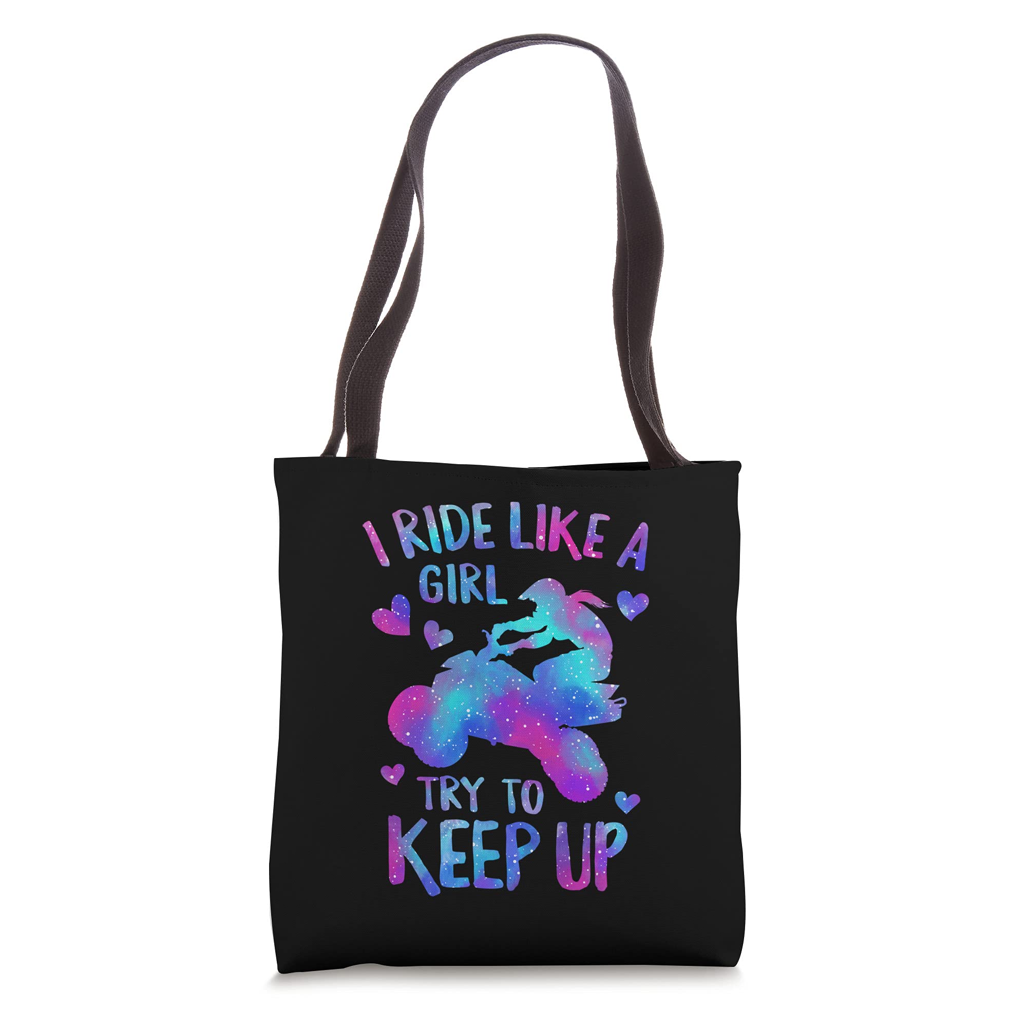 Women's ATV Quad Rider Tote Bag - Durable & Stylish for Off-Road Adventures - Perfect for Motorcycle, Dirt Bike & Four Wheeler Enthusiasts