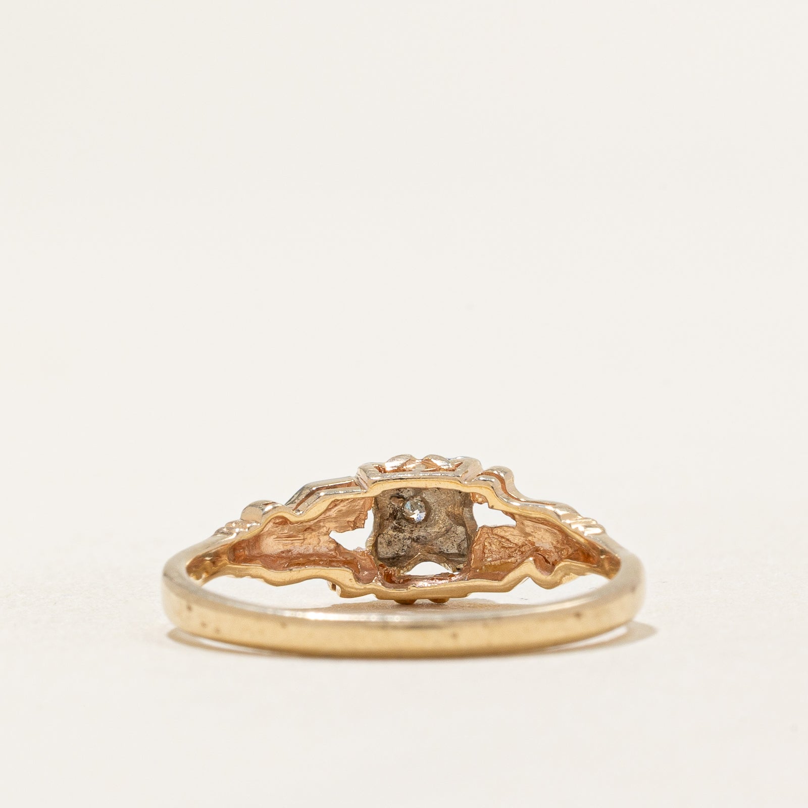 0.02ct Single Stone Diamond Ring - Size 5.75 | Elegant Solitaire Engagement Ring for Women | Perfect for Proposals, Anniversaries & Special Occasions
