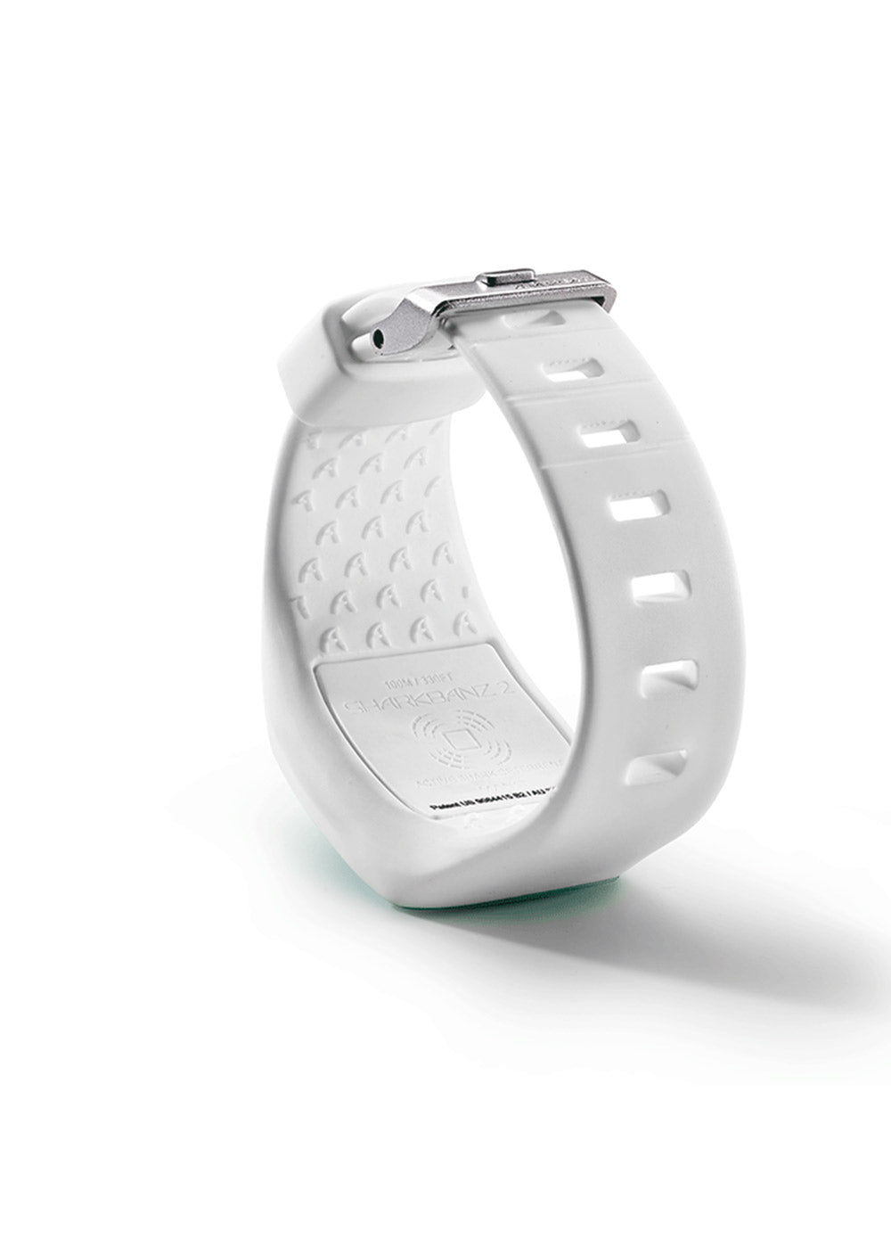 Sharkbanz 2.0 Shark Repellent Wristband - White/Seafoam | Wearable Shark Deterrent for Surfing, Swimming & Water Sports